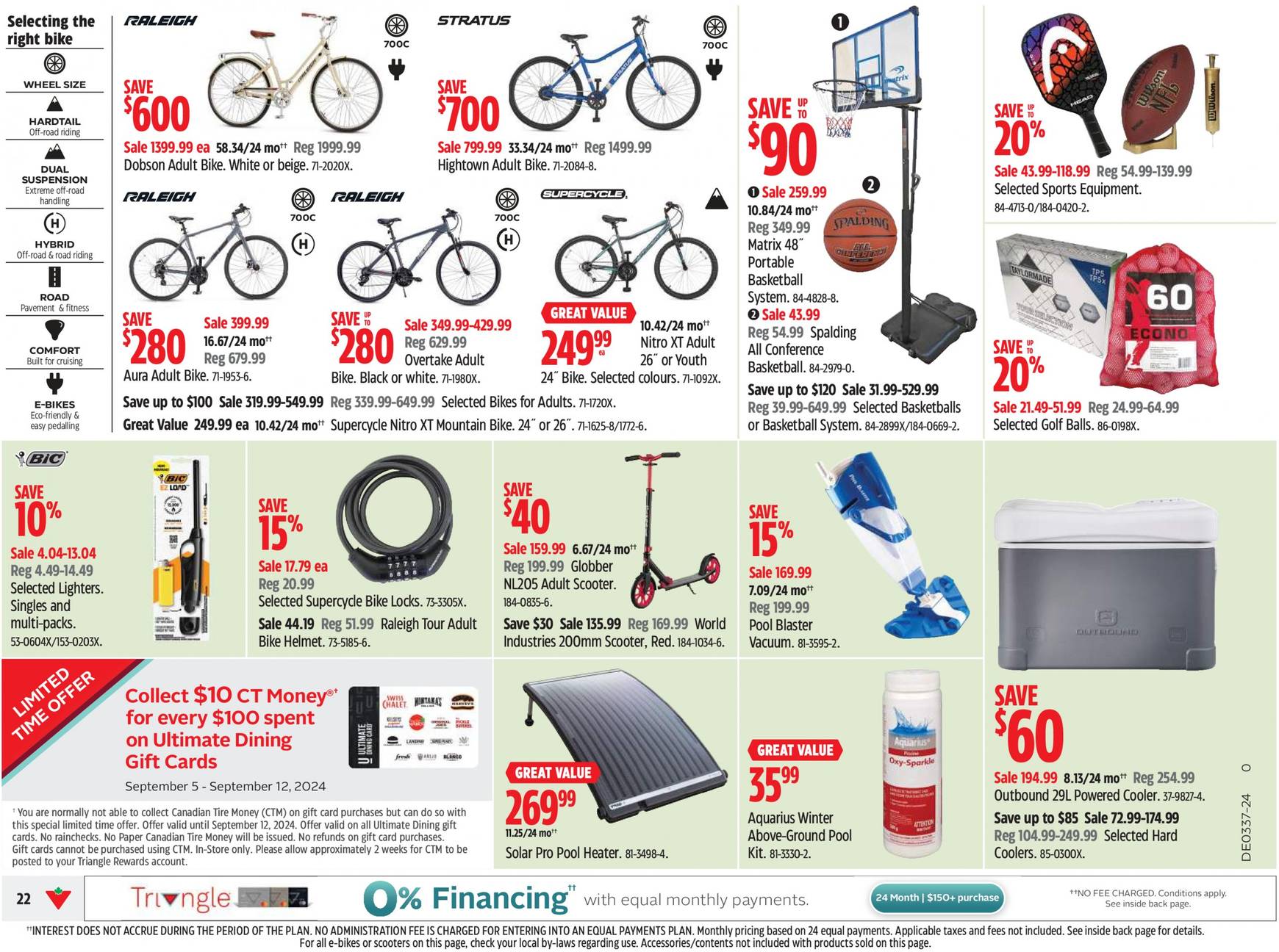 canadian-tire - Latest Canadian Tire flyer 05.09. - 11.09. - page: 22