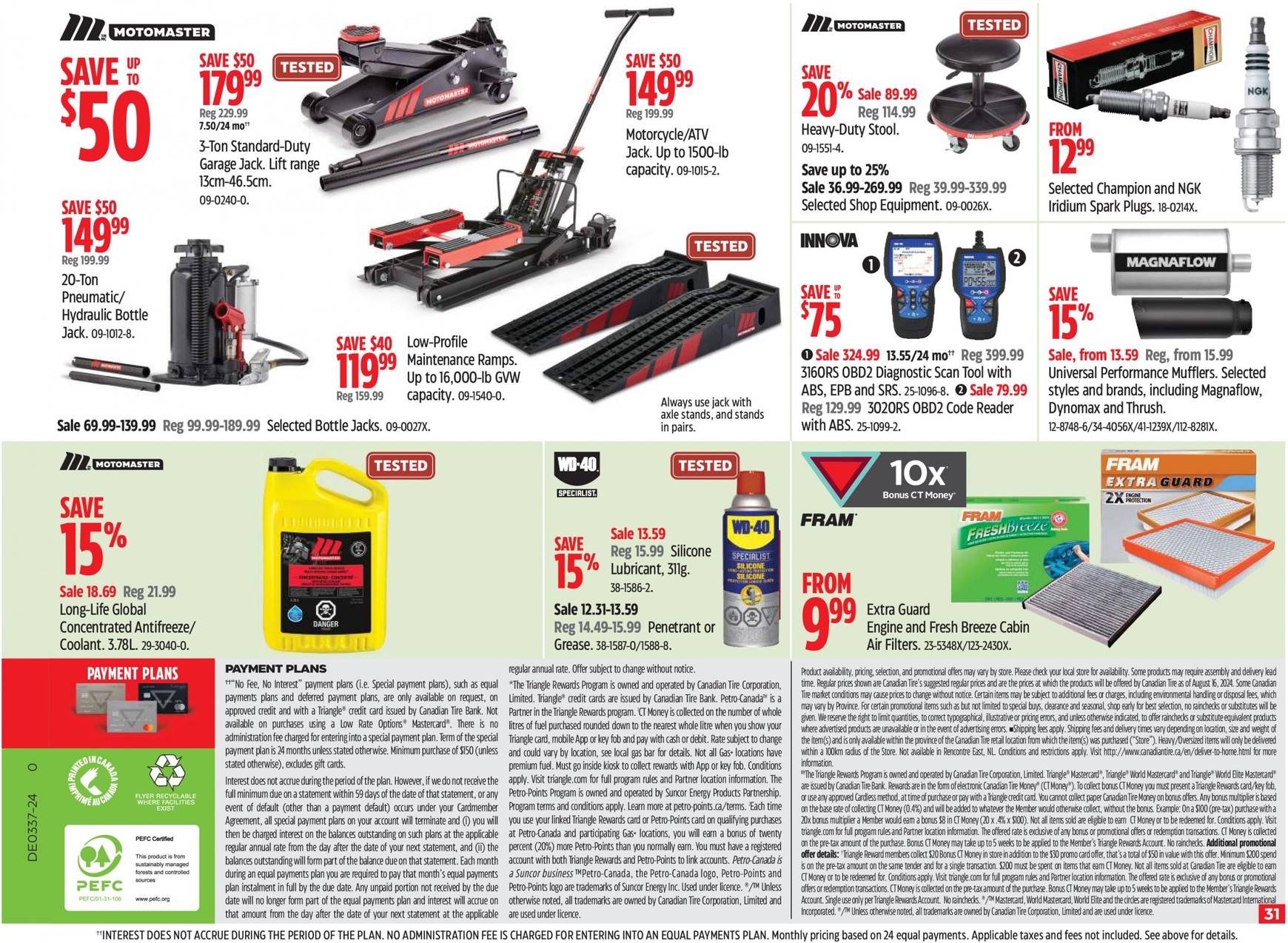 canadian-tire - Latest Canadian Tire flyer 05.09. - 11.09. - page: 31