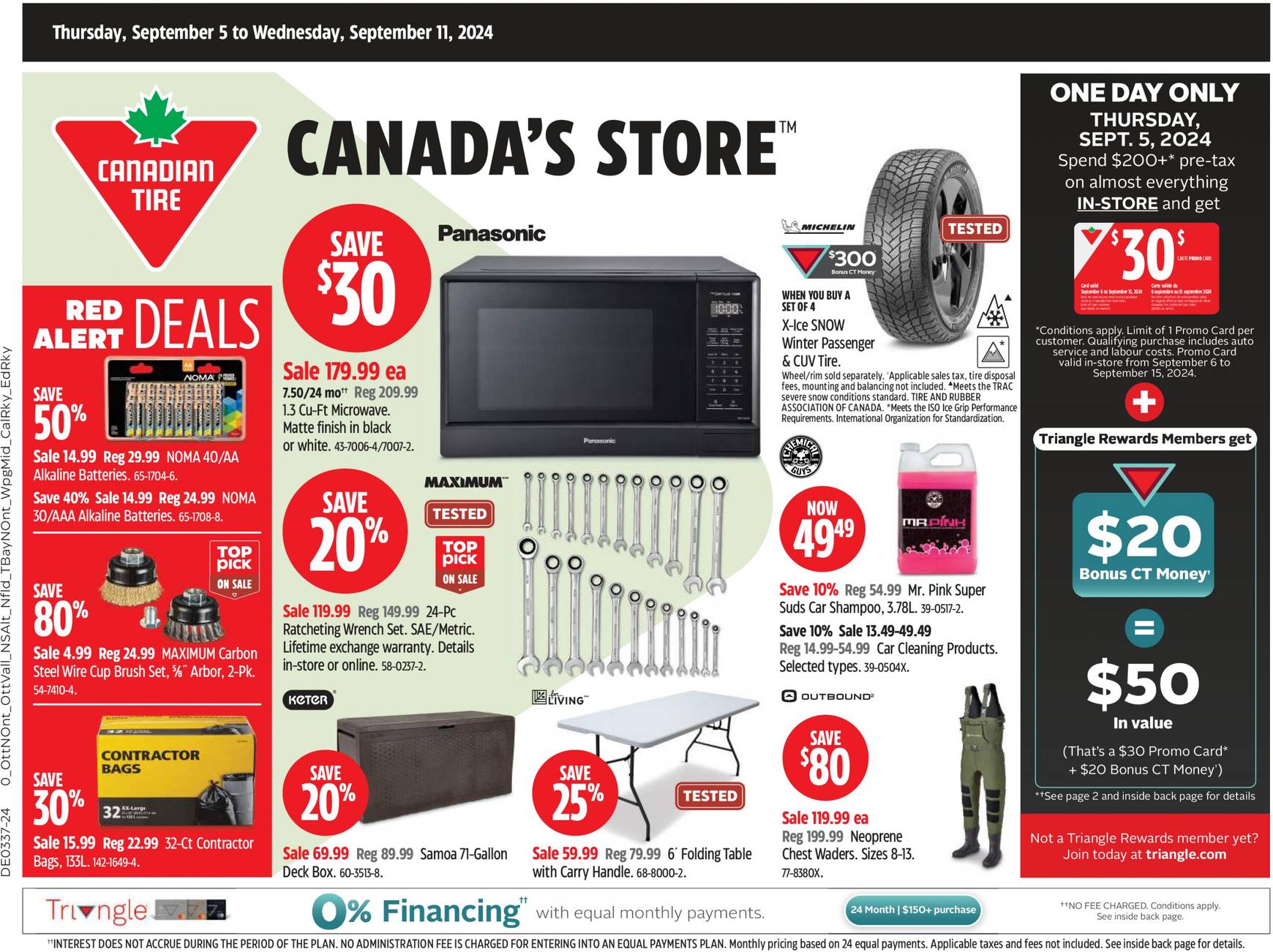 canadian-tire - Latest Canadian Tire flyer 05.09. - 11.09.