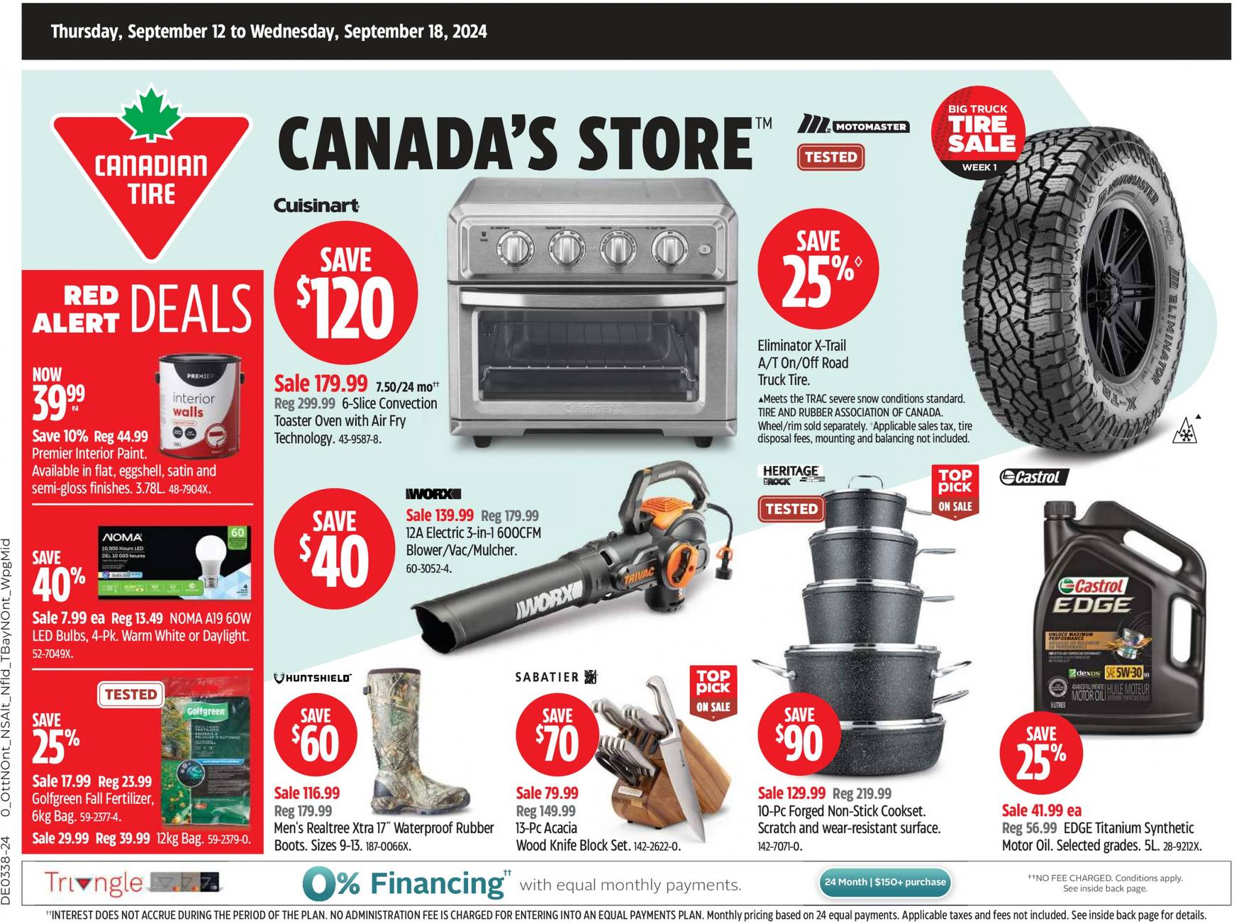 canadian-tire - Latest Canadian Tire flyer 12.09. - 18.09.