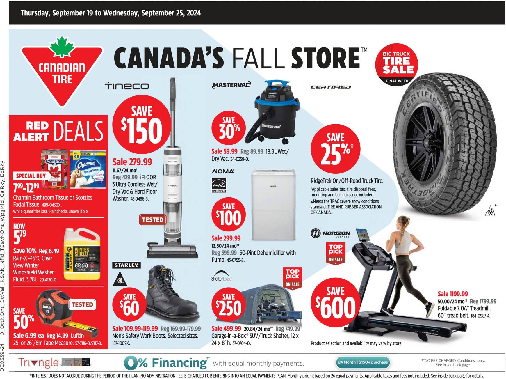 canadian-tire - Latest Canadian Tire flyer 19.09. - 25.09. - page: 1