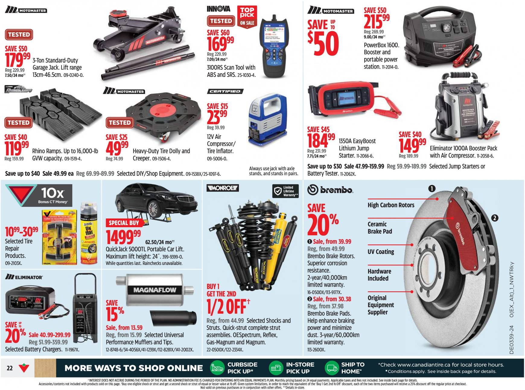 canadian-tire - Latest Canadian Tire flyer 19.09. - 25.09. - page: 22