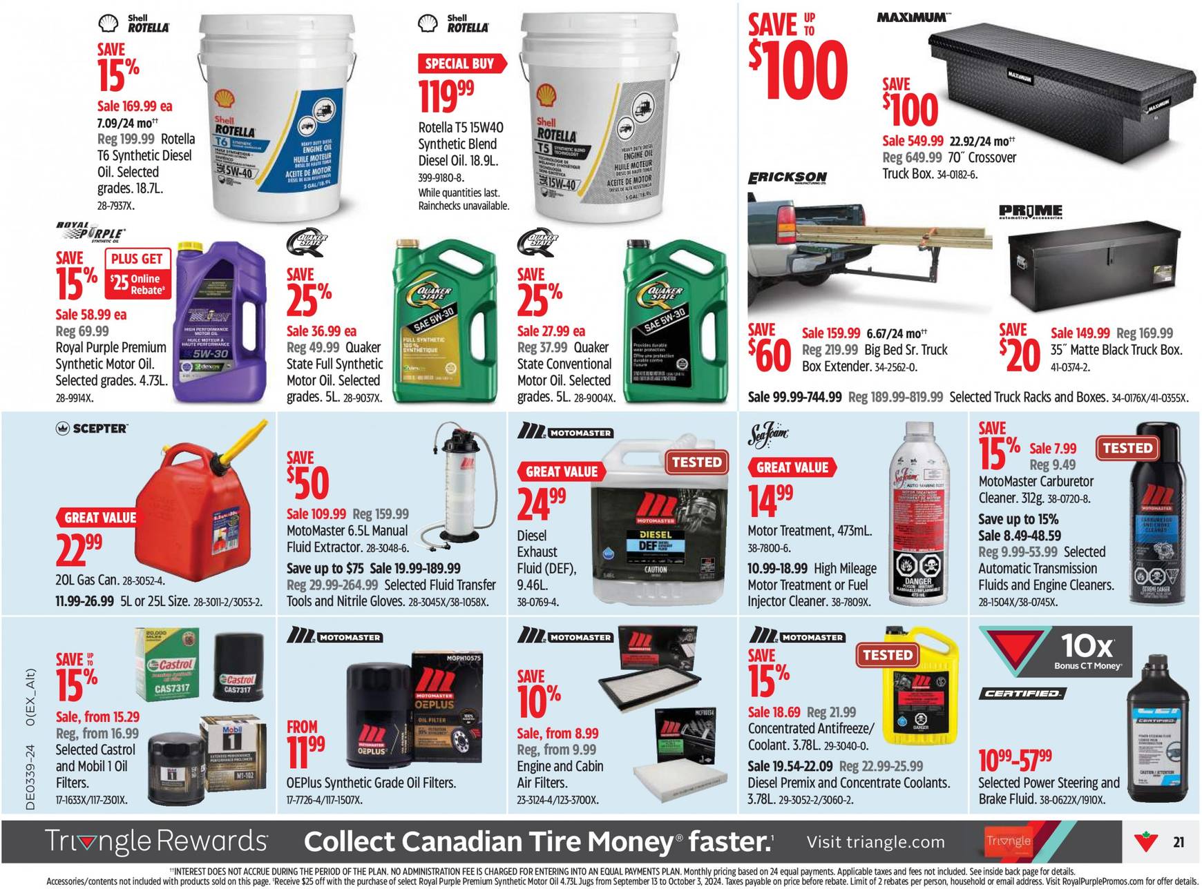 canadian-tire - Latest Canadian Tire flyer 19.09. - 25.09. - page: 21