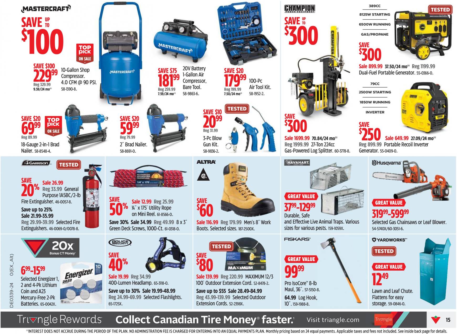 canadian-tire - Latest Canadian Tire flyer 19.09. - 25.09. - page: 15