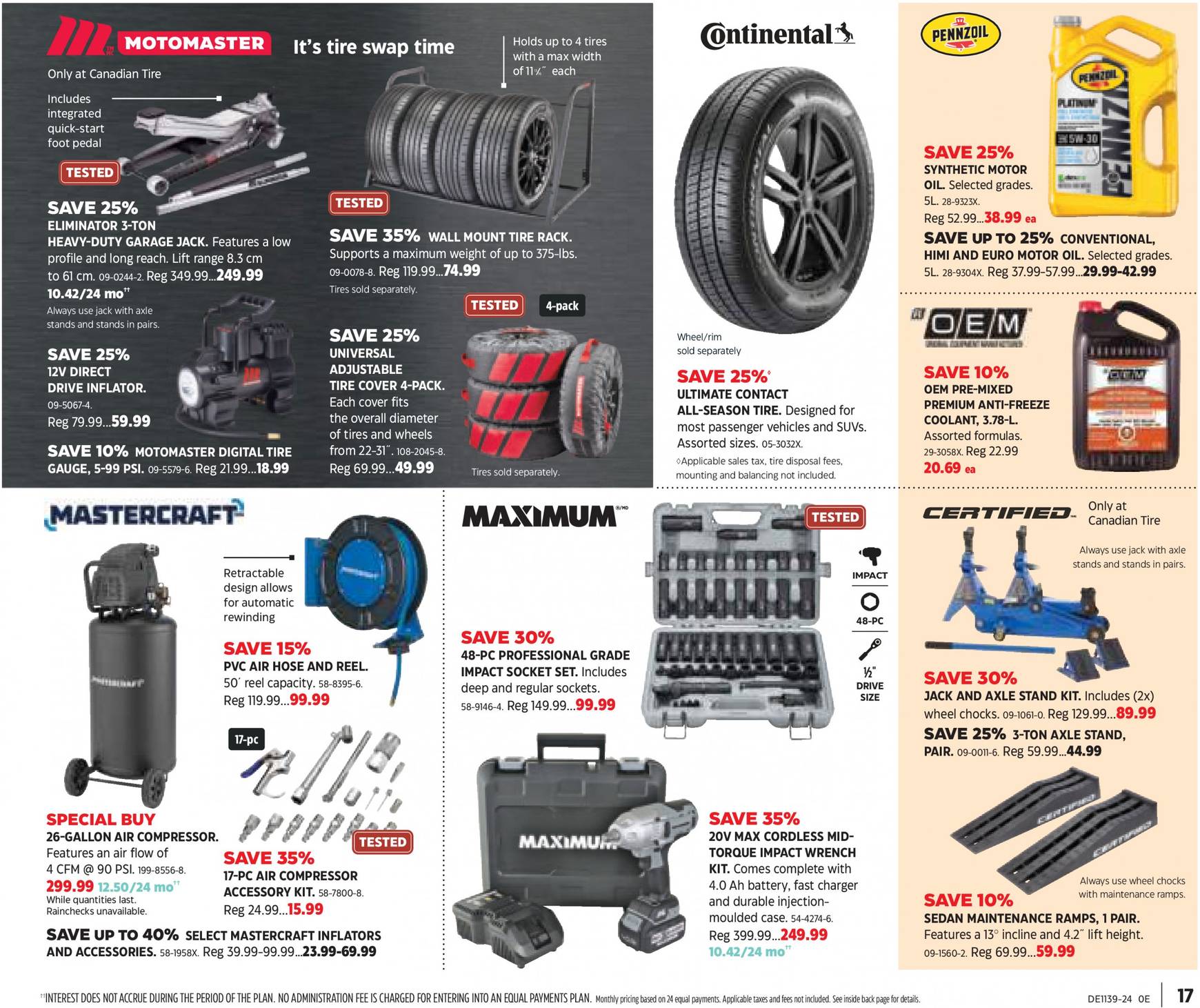 canadian-tire - Latest Canadian Tire flyer 19.09. - 09.10. - page: 17