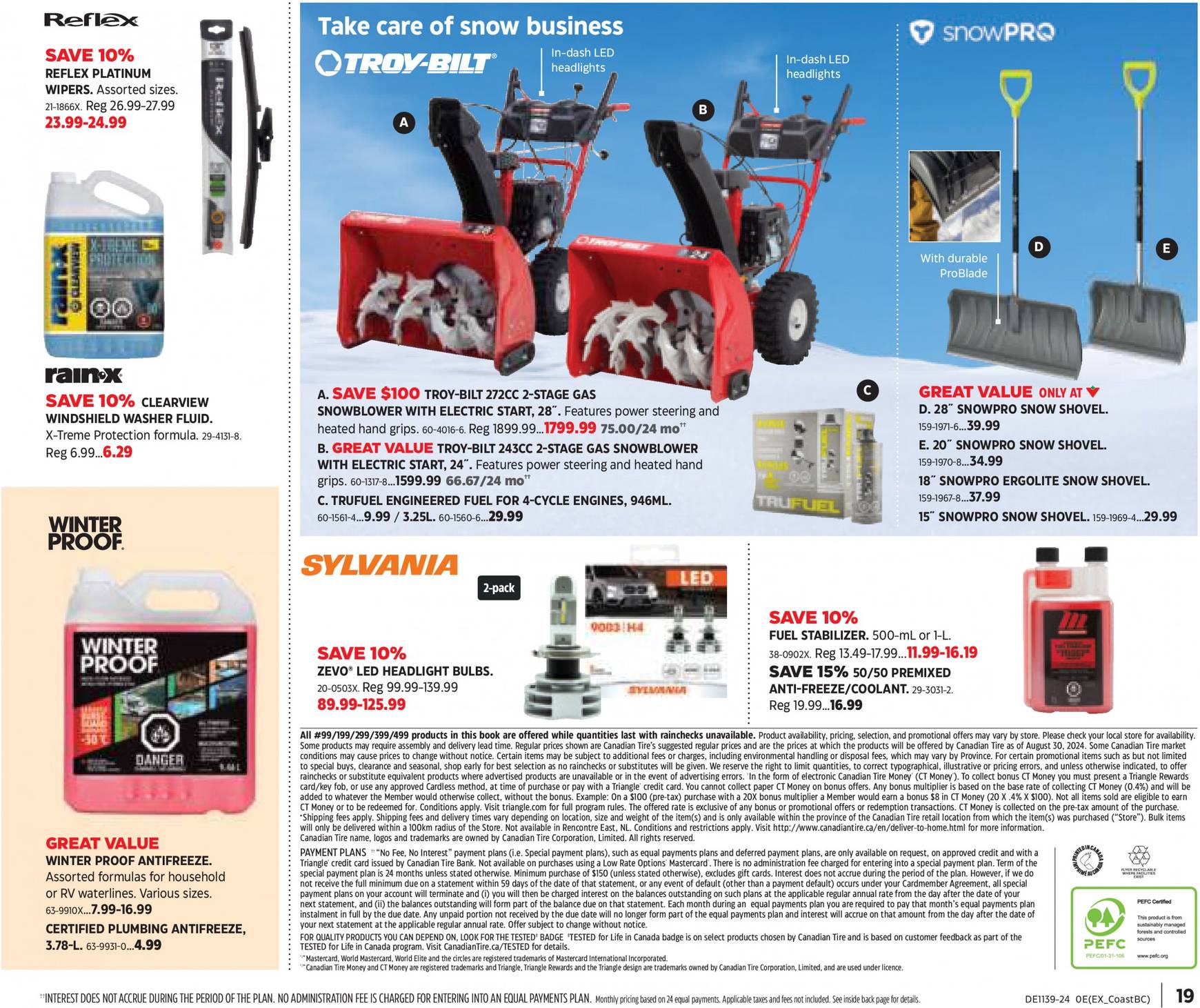 canadian-tire - Latest Canadian Tire flyer 19.09. - 09.10. - page: 19