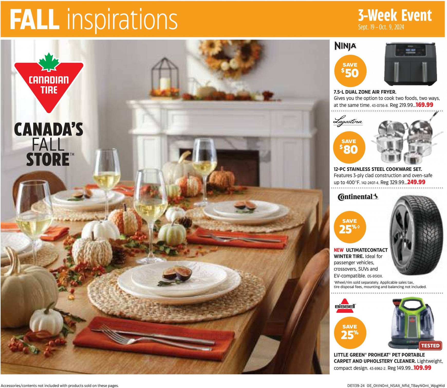 canadian-tire - Latest Canadian Tire flyer 19.09. - 09.10. - page: 1