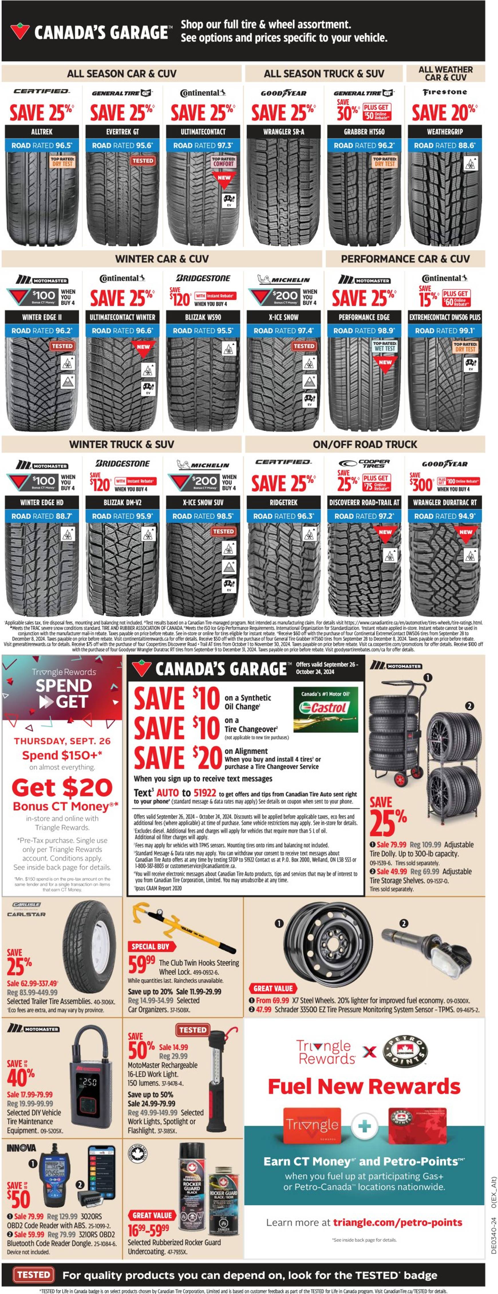 canadian-tire - Latest Canadian Tire flyer valid from 26.09. - 02.10. - page: 14