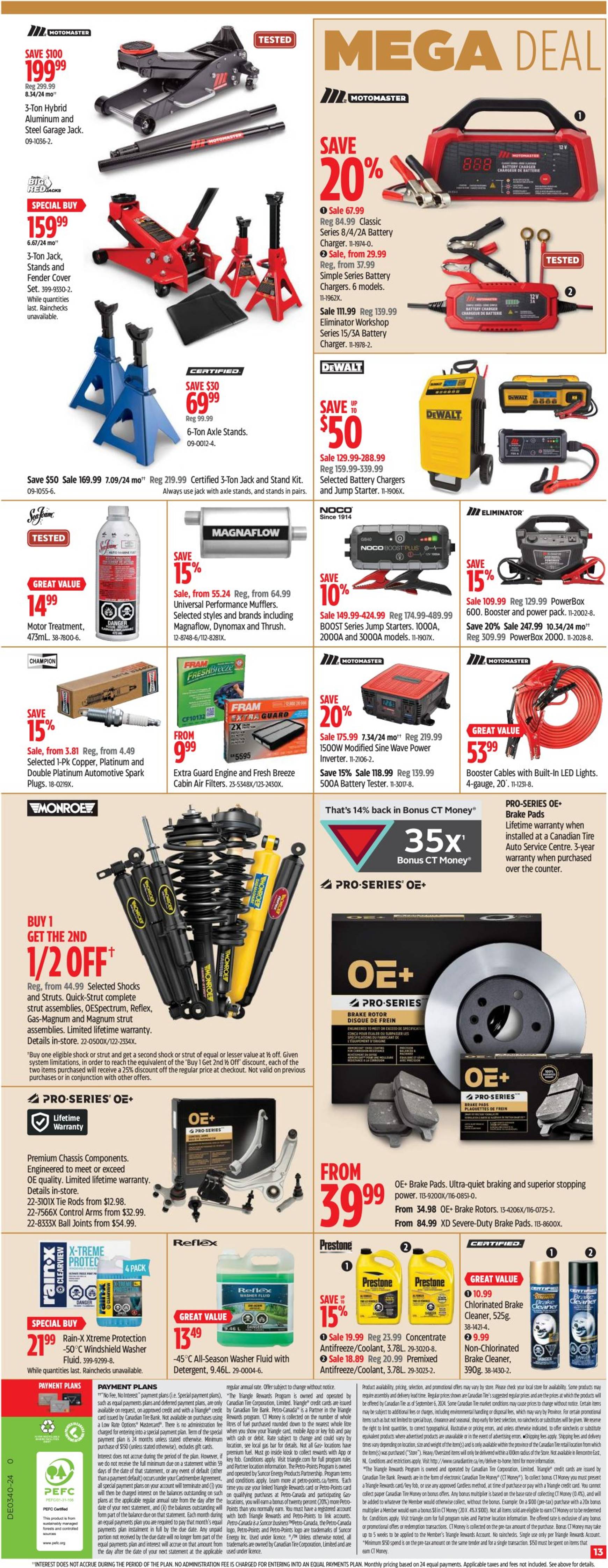 canadian-tire - Latest Canadian Tire flyer valid from 26.09. - 02.10. - page: 13