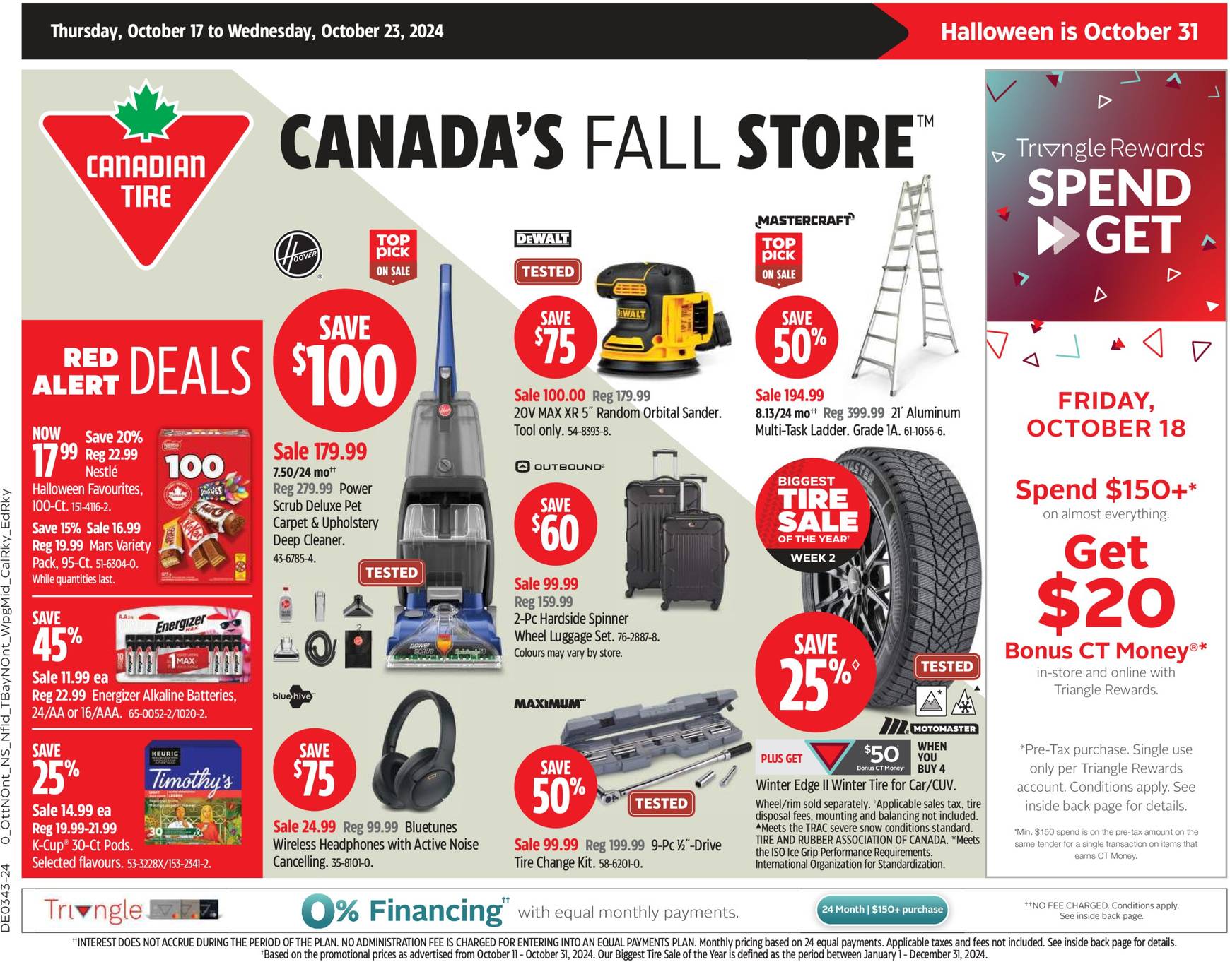 canadian-tire - Canadian Tire flyer valid from 17.10. - 23.10.