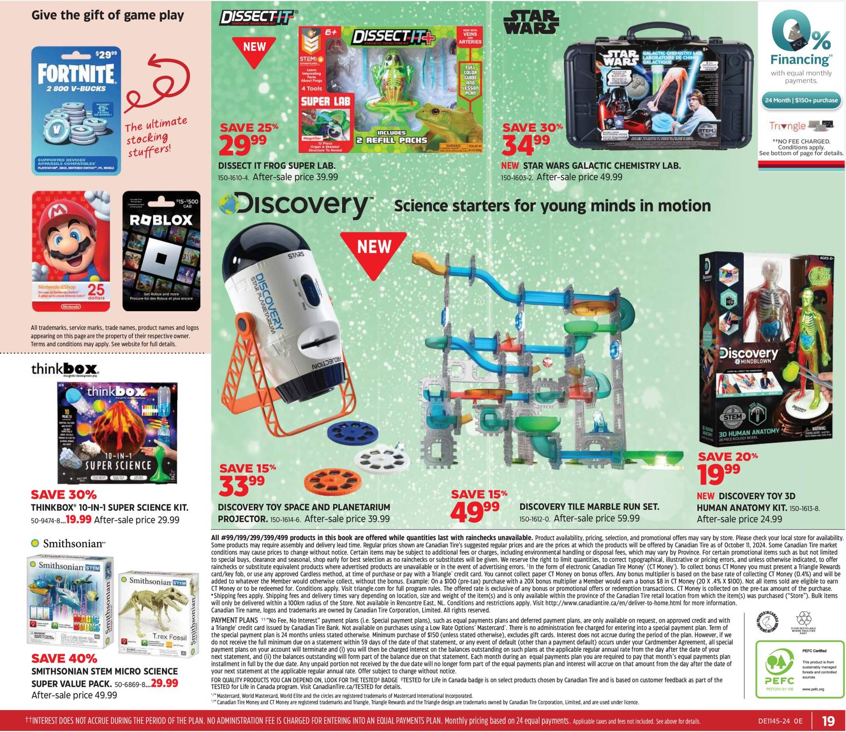 canadian-tire - Canadian Tire - Toy Guide flyer valid from 11.10. - 05.12. - page: 19