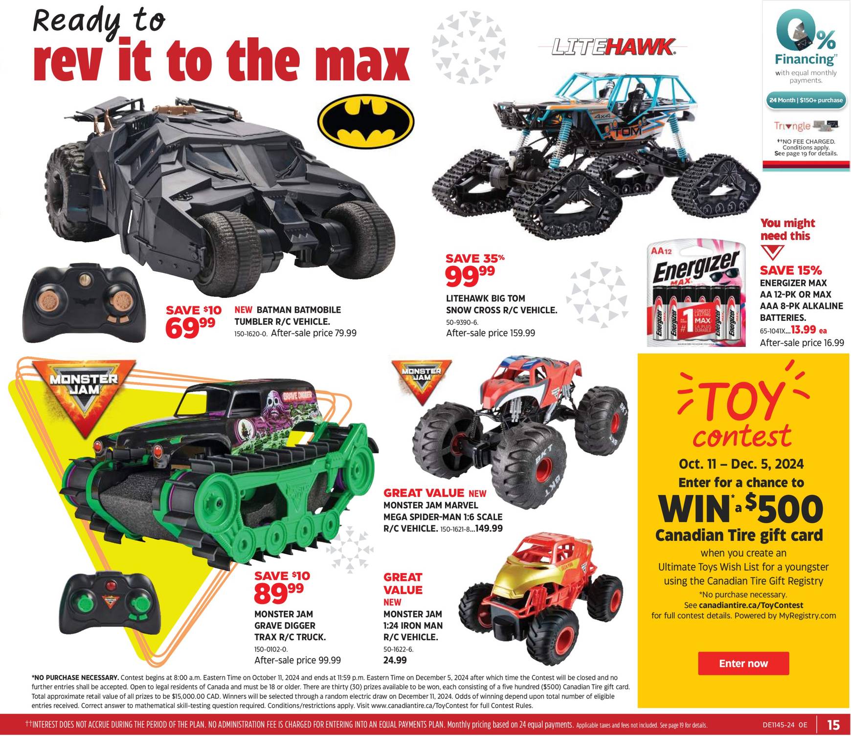 canadian-tire - Canadian Tire - Toy Guide flyer valid from 11.10. - 05.12. - page: 15