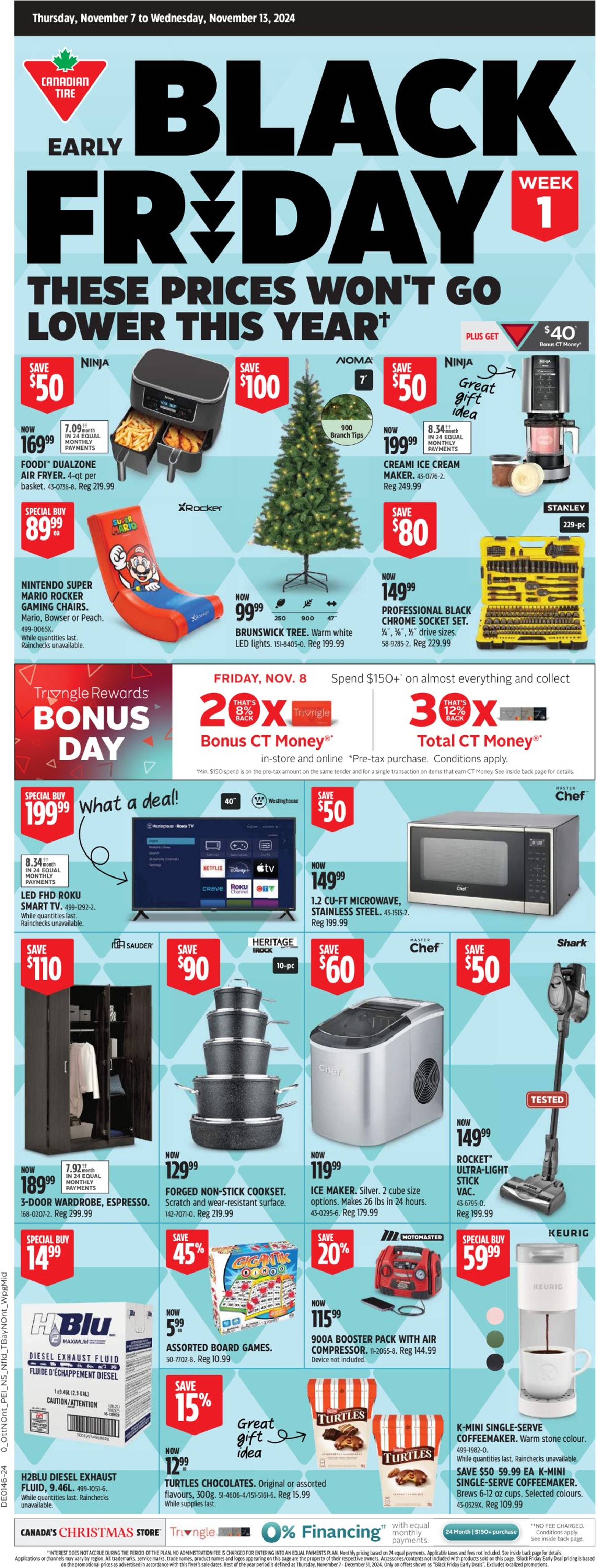 canadian-tire - Canadian Tire - Black Friday flyer valid from 07.11. - 13.11.