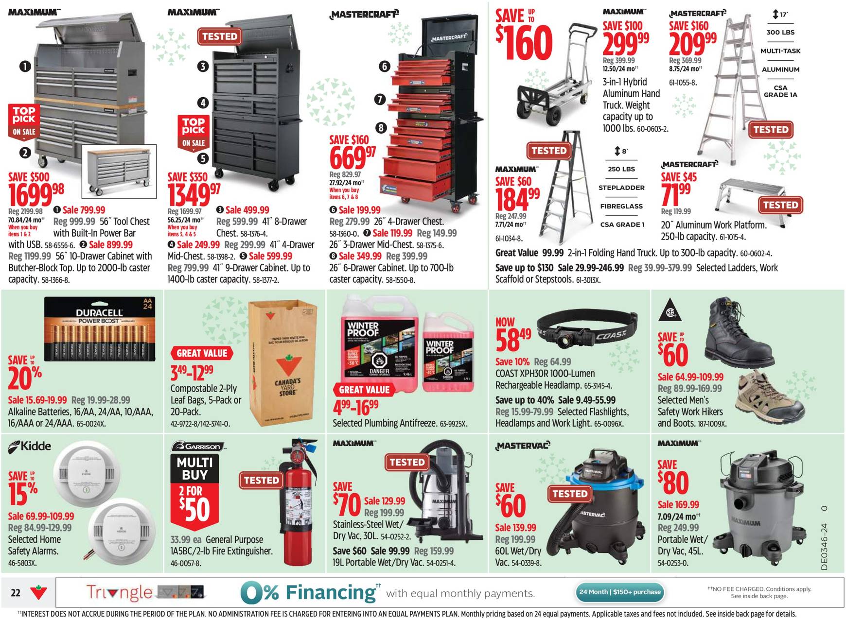 canadian-tire - Canadian Tire flyer valid from 07.11. - 13.11. - page: 22