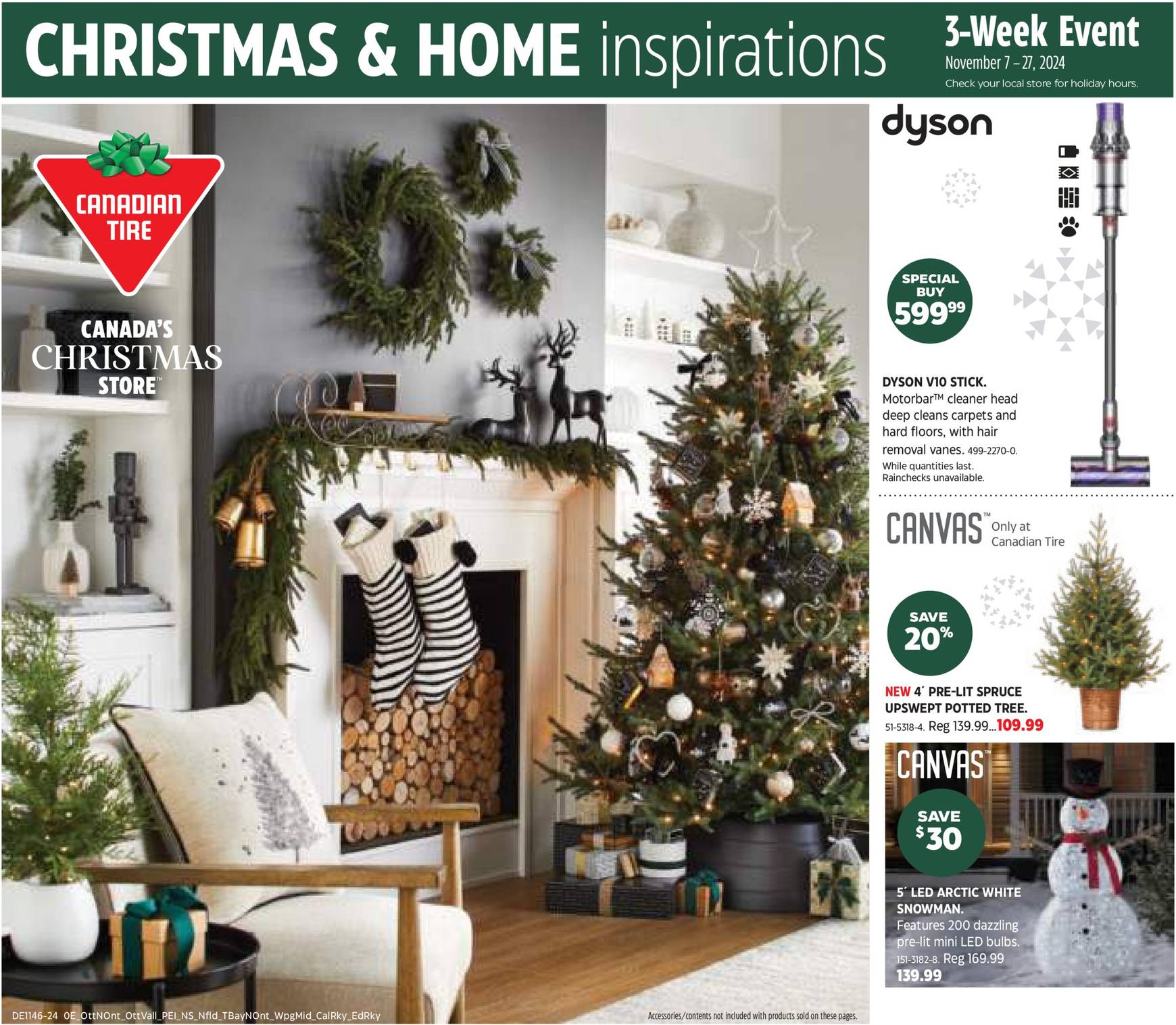 canadian-tire - Canadian Tire - Christmas and home inspirations flyer valid from 07.11. - 27.11.