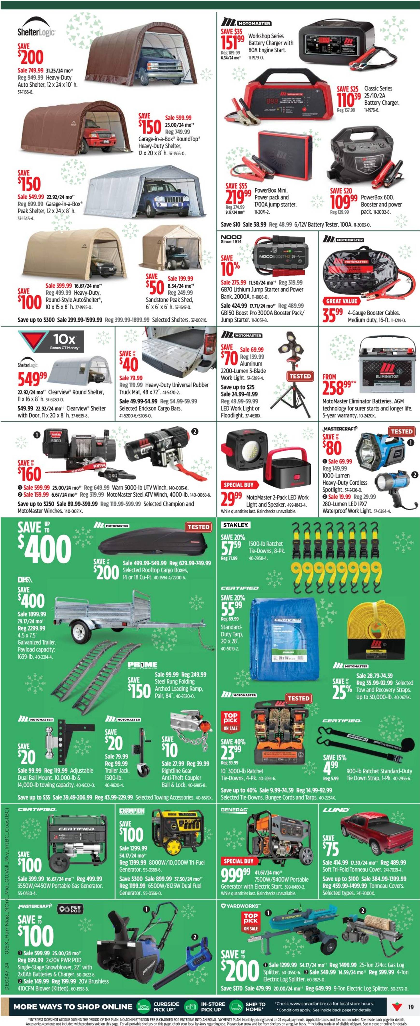 canadian-tire - Canadian Tire - Canada’s Christmas Store flyer valid from 14.11. - 20.11. - page: 19