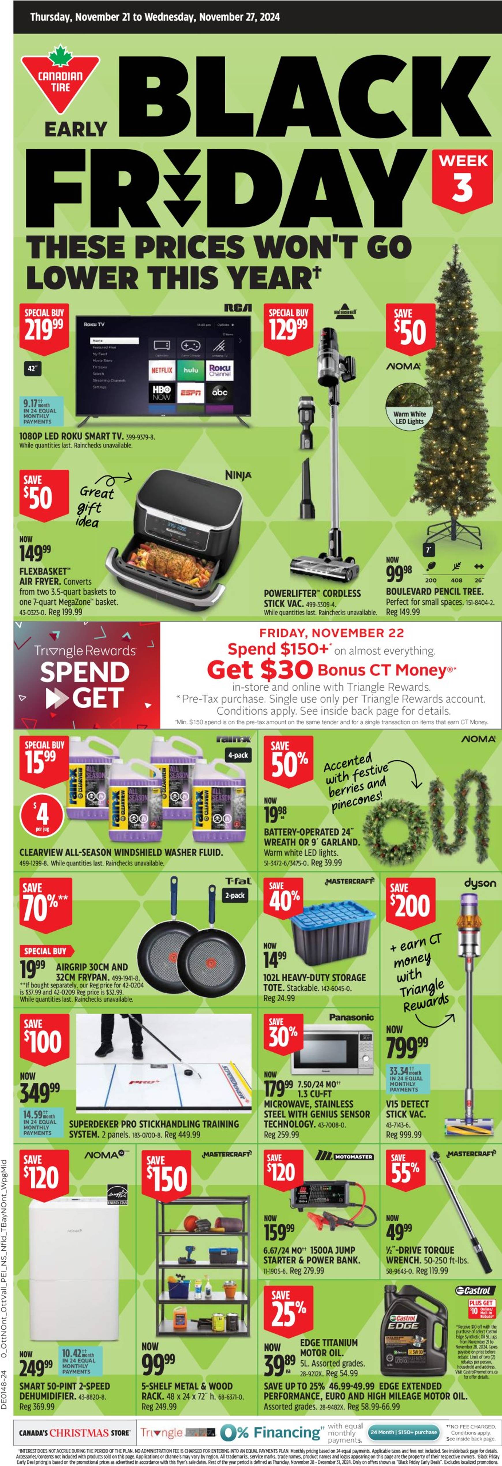 canadian-tire - Canadian Tire - Black Friday flyer valid from 21.11. - 27.11.