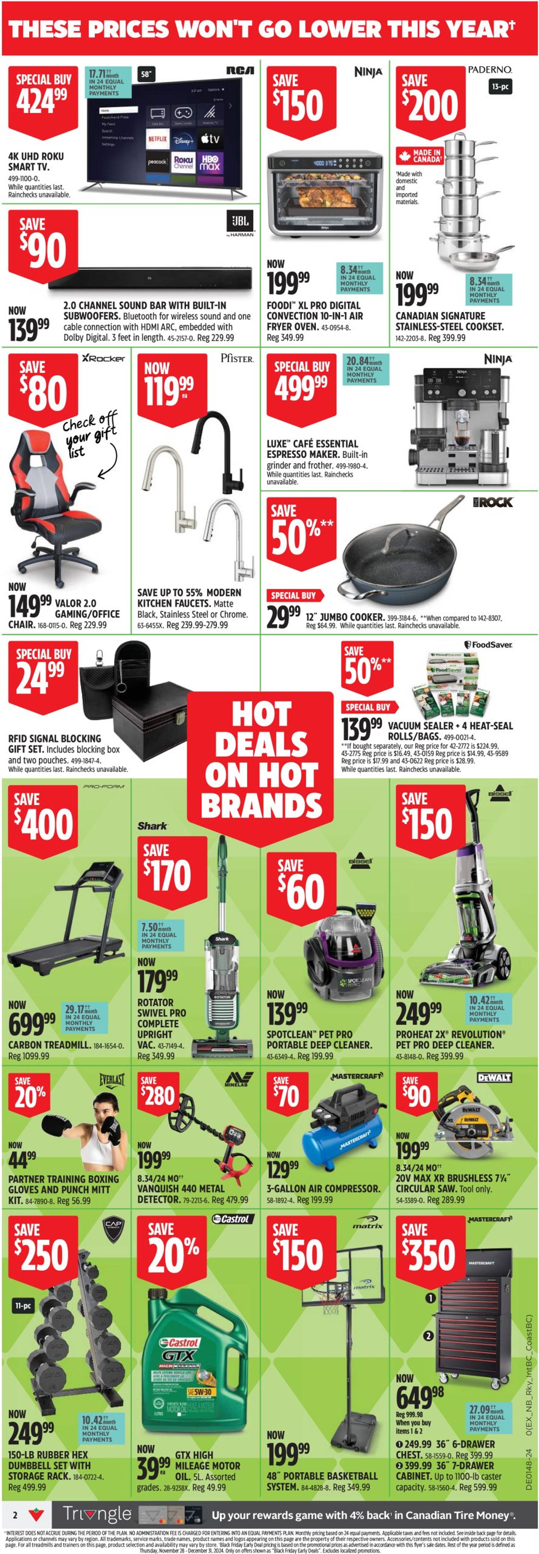 canadian-tire - Canadian Tire - Black Friday flyer valid from 21.11. - 27.11. - page: 2