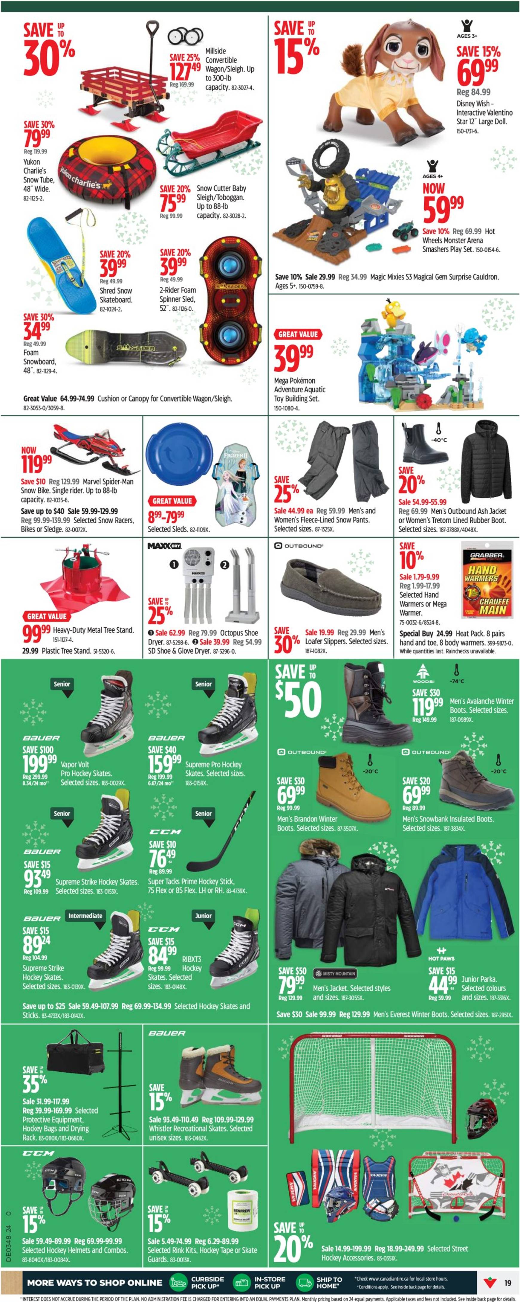 canadian-tire - Canadian Tire - Canada’s Christmas Store flyer valid from 21.11. - 27.11. - page: 19