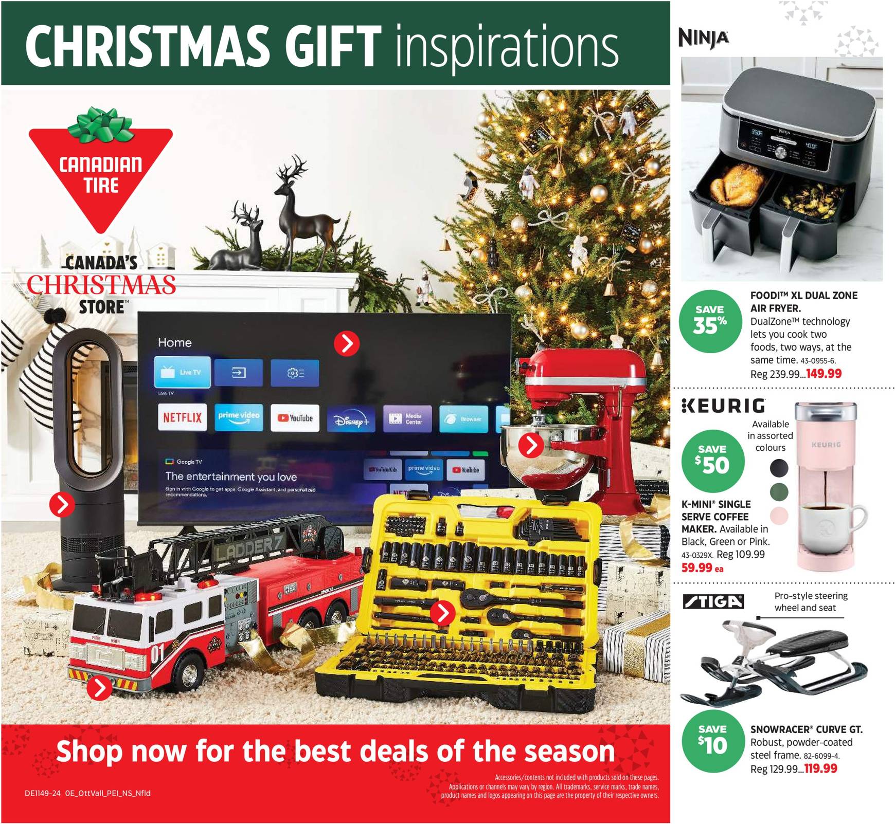 canadian-tire - Canadian Tire - Christmas gift inspirations flyer valid from 11-28 - 12-24