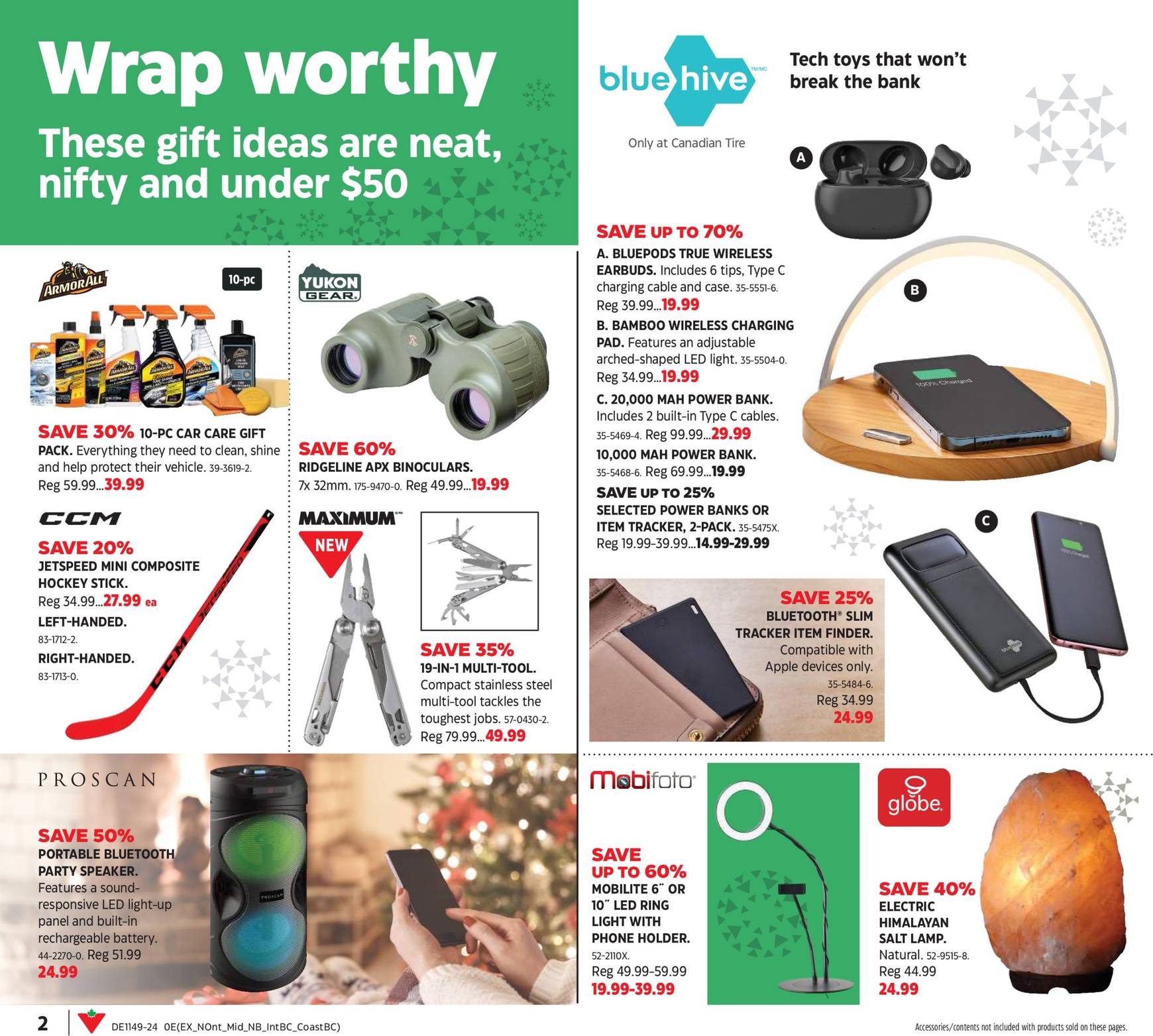 canadian-tire - Canadian Tire - Christmas gift inspirations flyer valid from 11-28 - 12-24 - page: 2