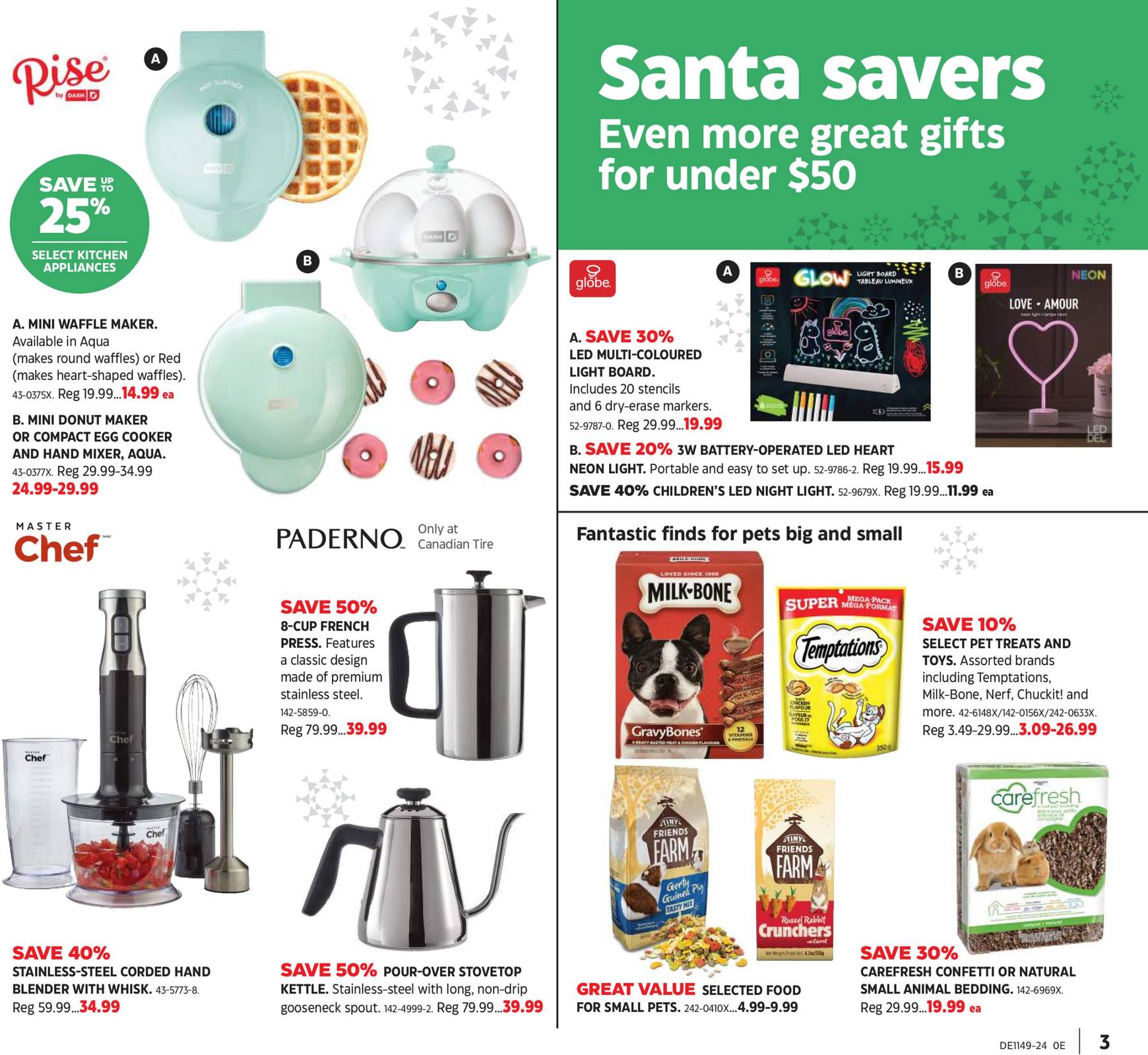 canadian-tire - Canadian Tire - Christmas gift inspirations flyer valid from 11-28 - 12-24 - page: 3