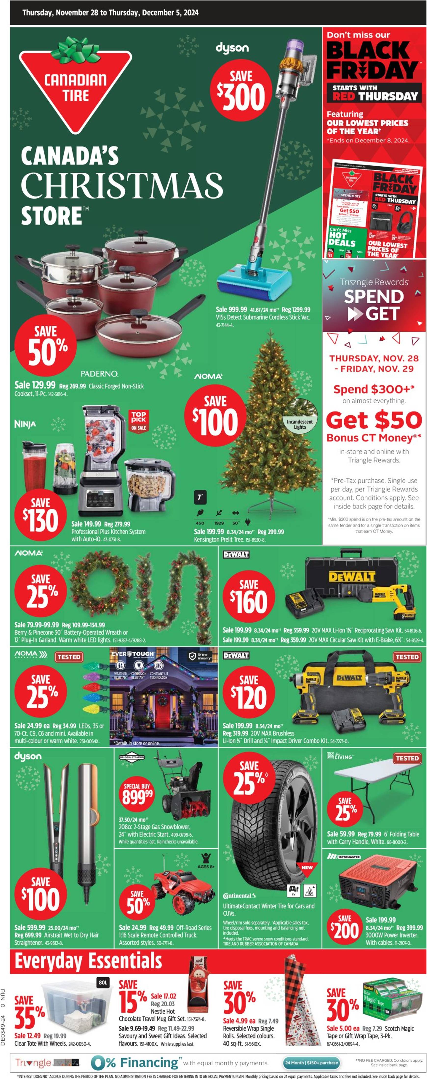 canadian-tire - Canadian Tire - Canada’s Christmas Store flyer valid from 11-28 - 12-05