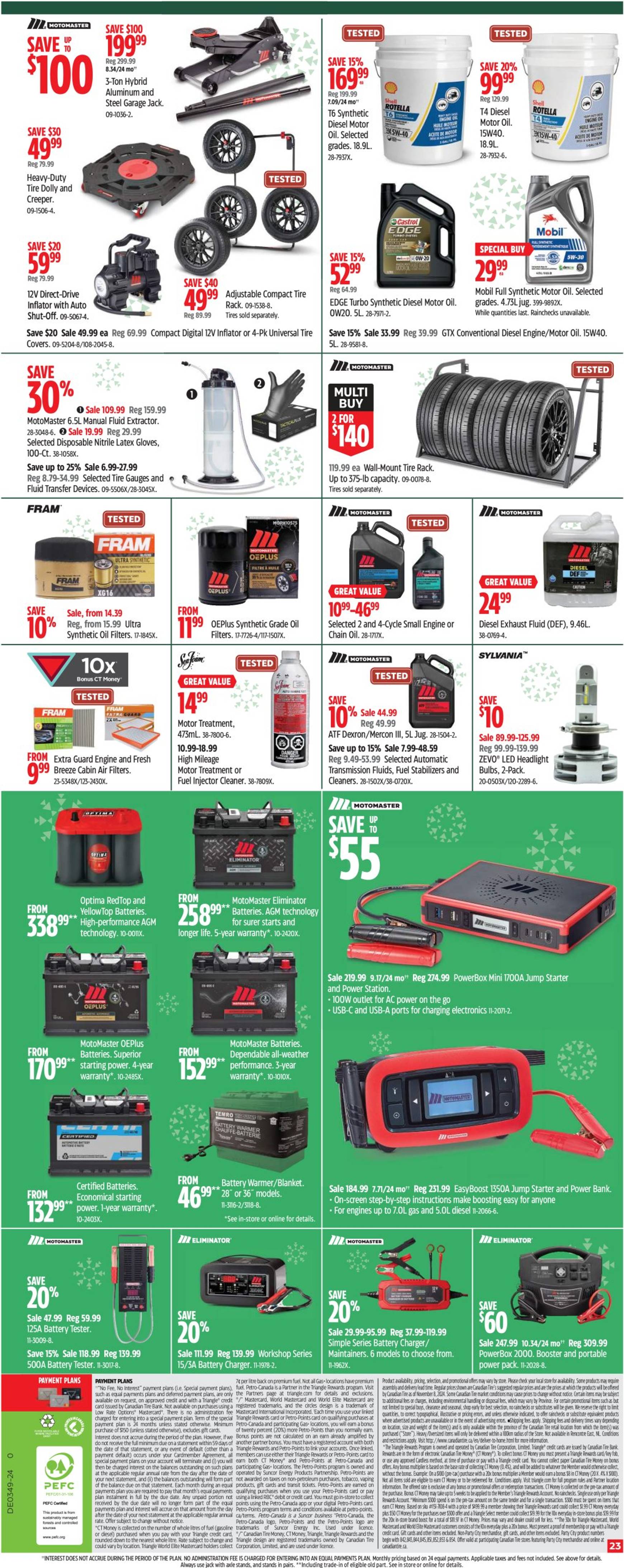 canadian-tire - Canadian Tire - Canada’s Christmas Store flyer valid from 11-28 - 12-05 - page: 23