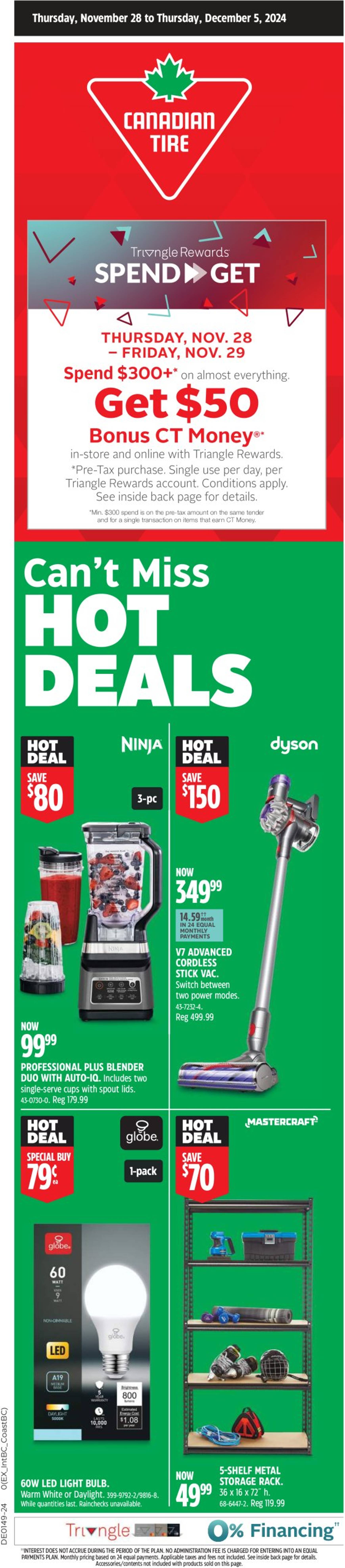 canadian-tire - Canadian Tire - Black Friday flyer valid from 11-28 - 12-08 - page: 2