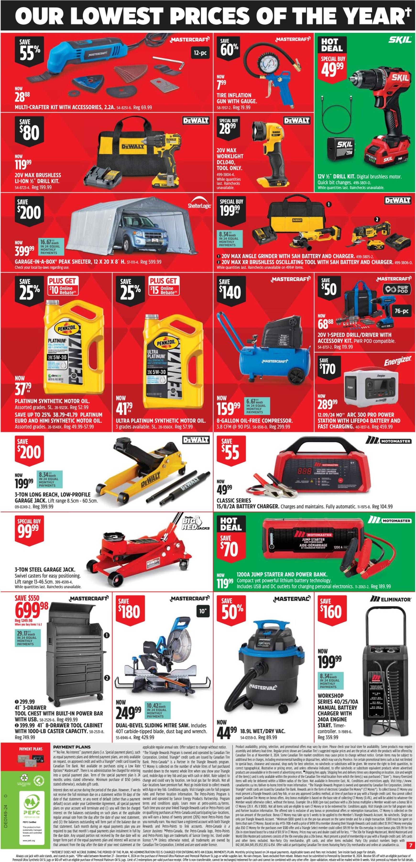 canadian-tire - Canadian Tire - Black Friday flyer valid from 11-28 - 12-08 - page: 8