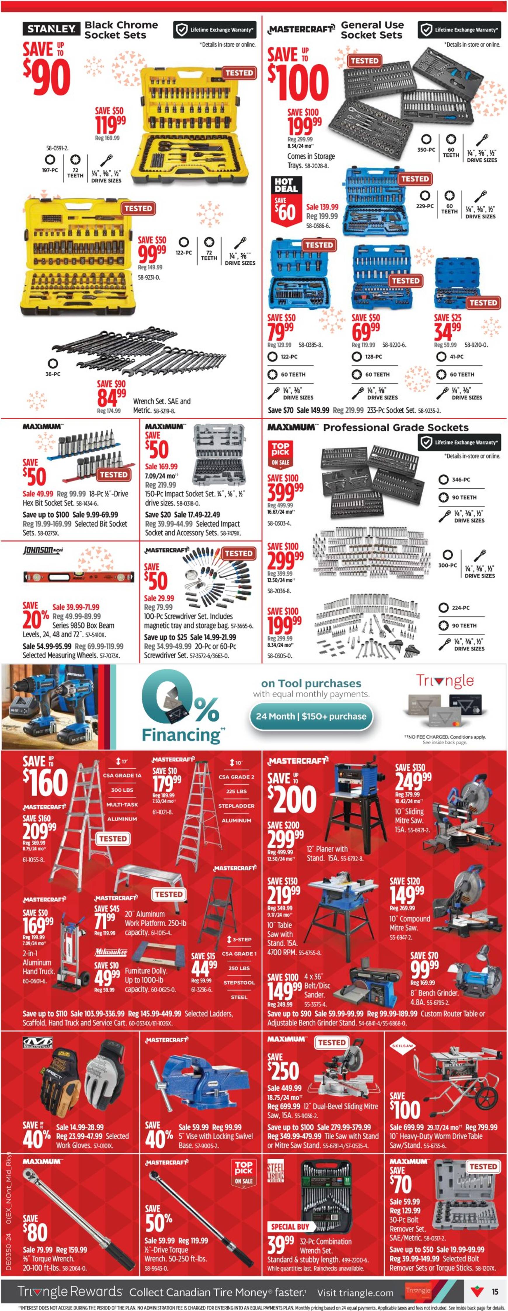 canadian-tire - Canadian Tire - Christmas rush sale flyer valid from 12-05 - 12-15 - page: 15