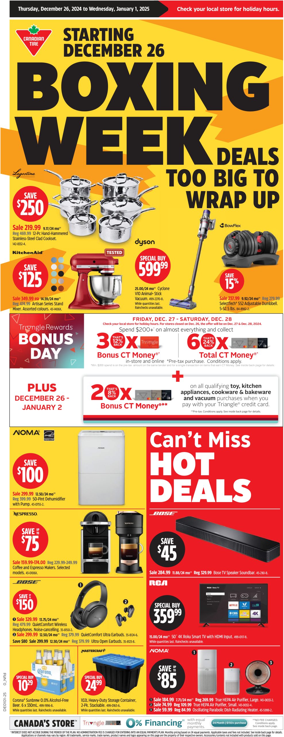 canadian-tire - Canadian Tire flyer valid from 12-26 - 01-01