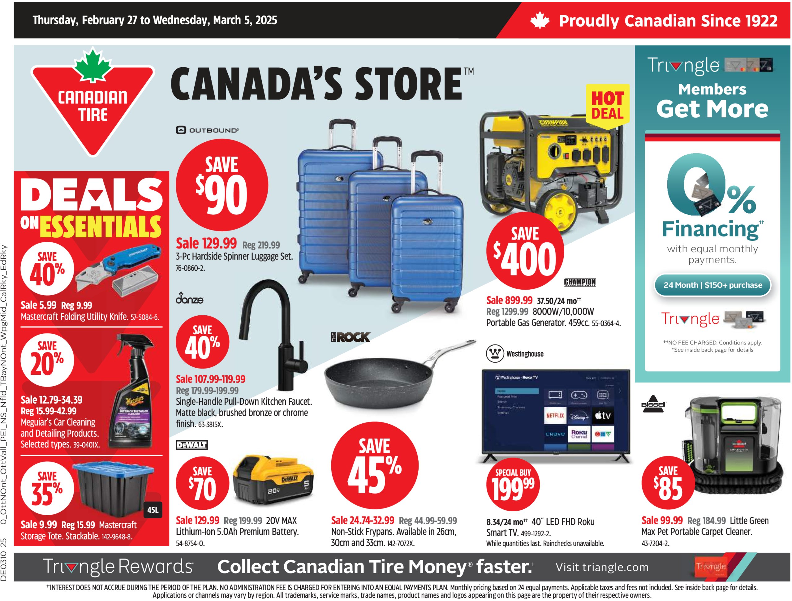 canadian-tire - Canadian Tire flyer valid from 02-27 - 03-05