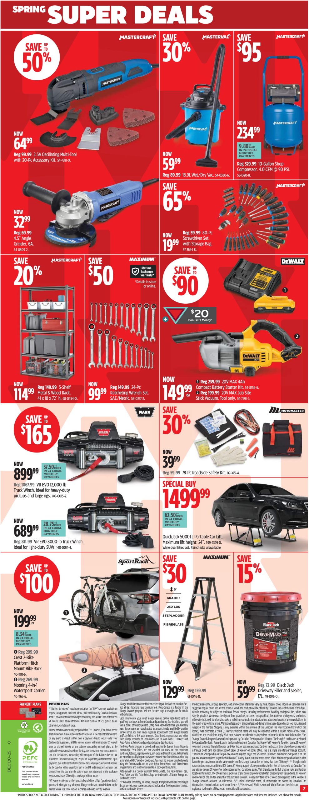 canadian-tire - Canadian Tire - Spring Super Deals flyer valid from 05-08 - 05-14 - page: 7