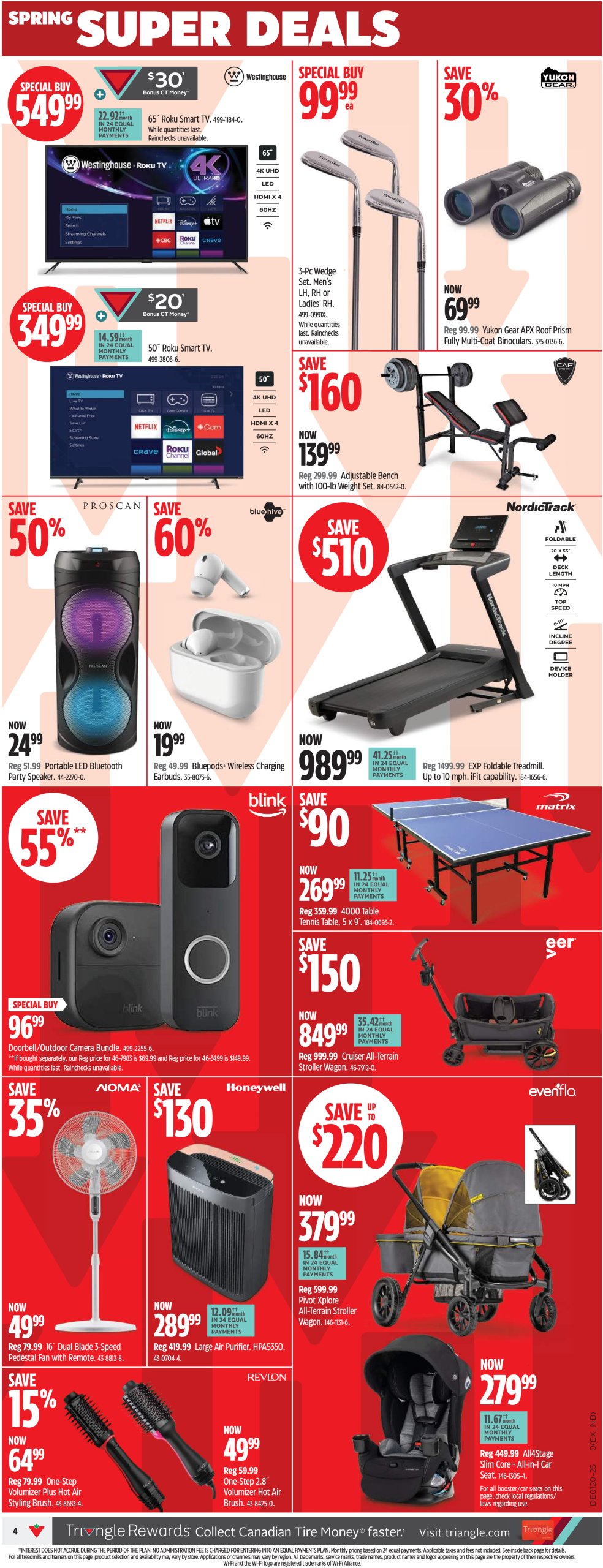 canadian-tire - Canadian Tire - Spring Super Deals flyer valid from 05-08 - 05-14 - page: 4