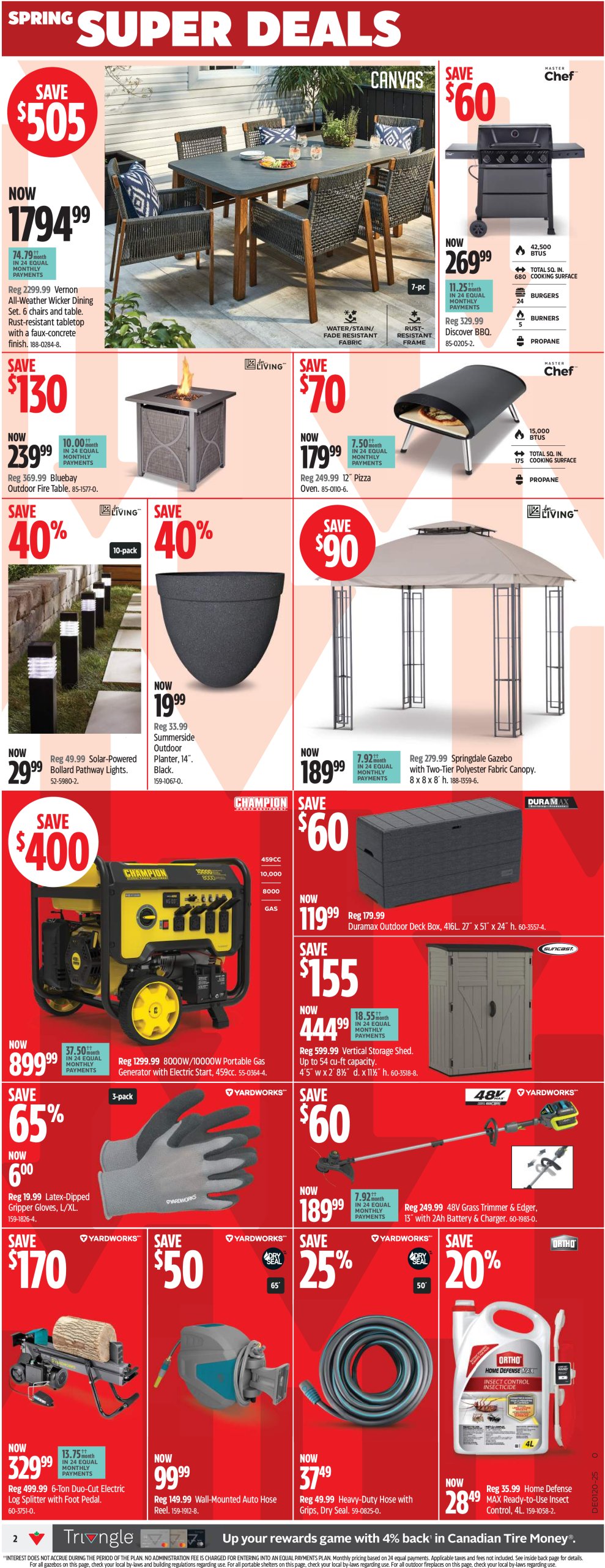 canadian-tire - Canadian Tire - Spring Super Deals flyer valid from 05-08 - 05-14 - page: 2