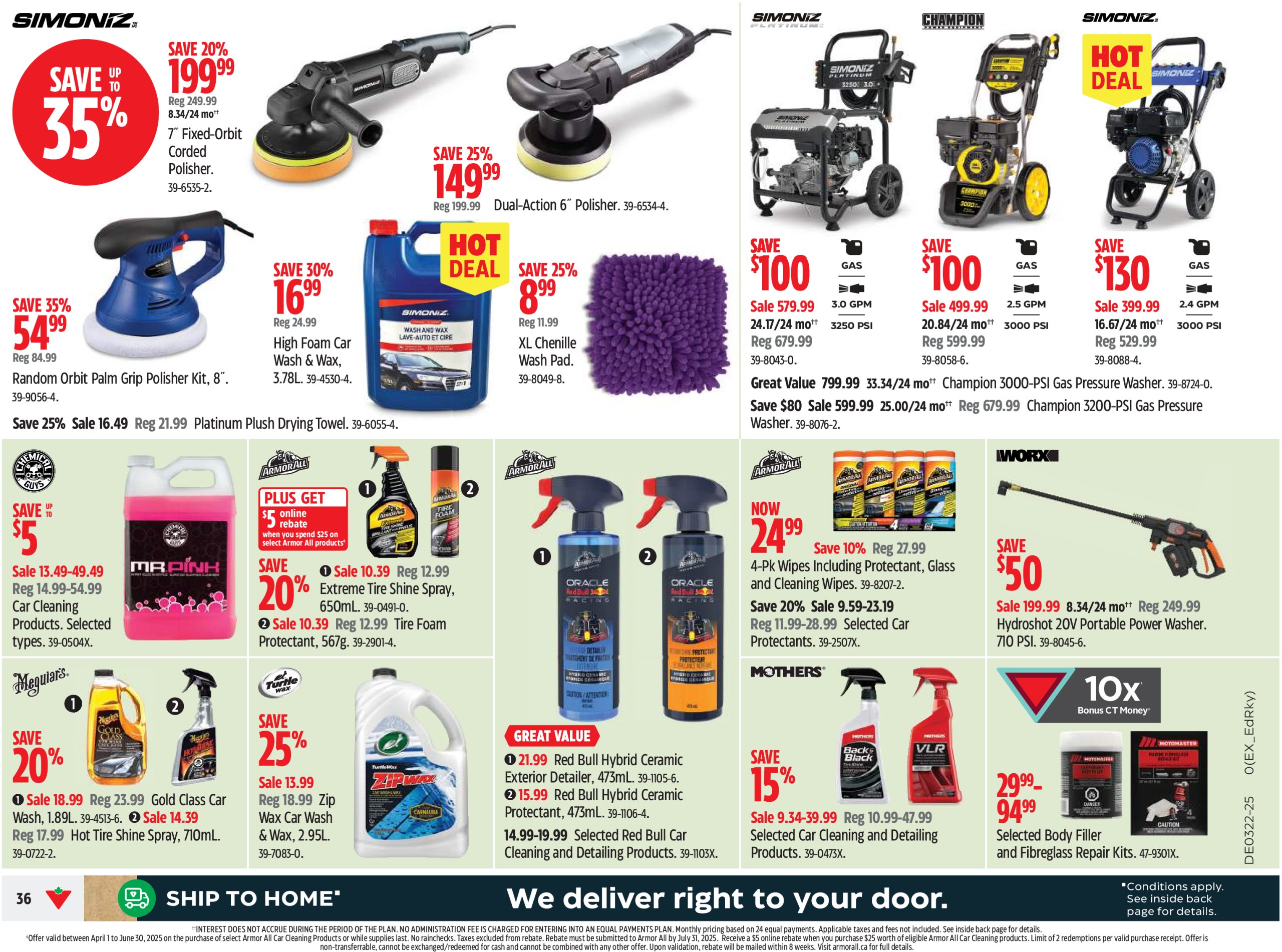 canadian-tire - Canadian Tire flyer valid from 05-22 - 05-28 - page: 36 canadian-tire - Canadian Tire flyer valid from 05-22 - 05-28 - page: 36