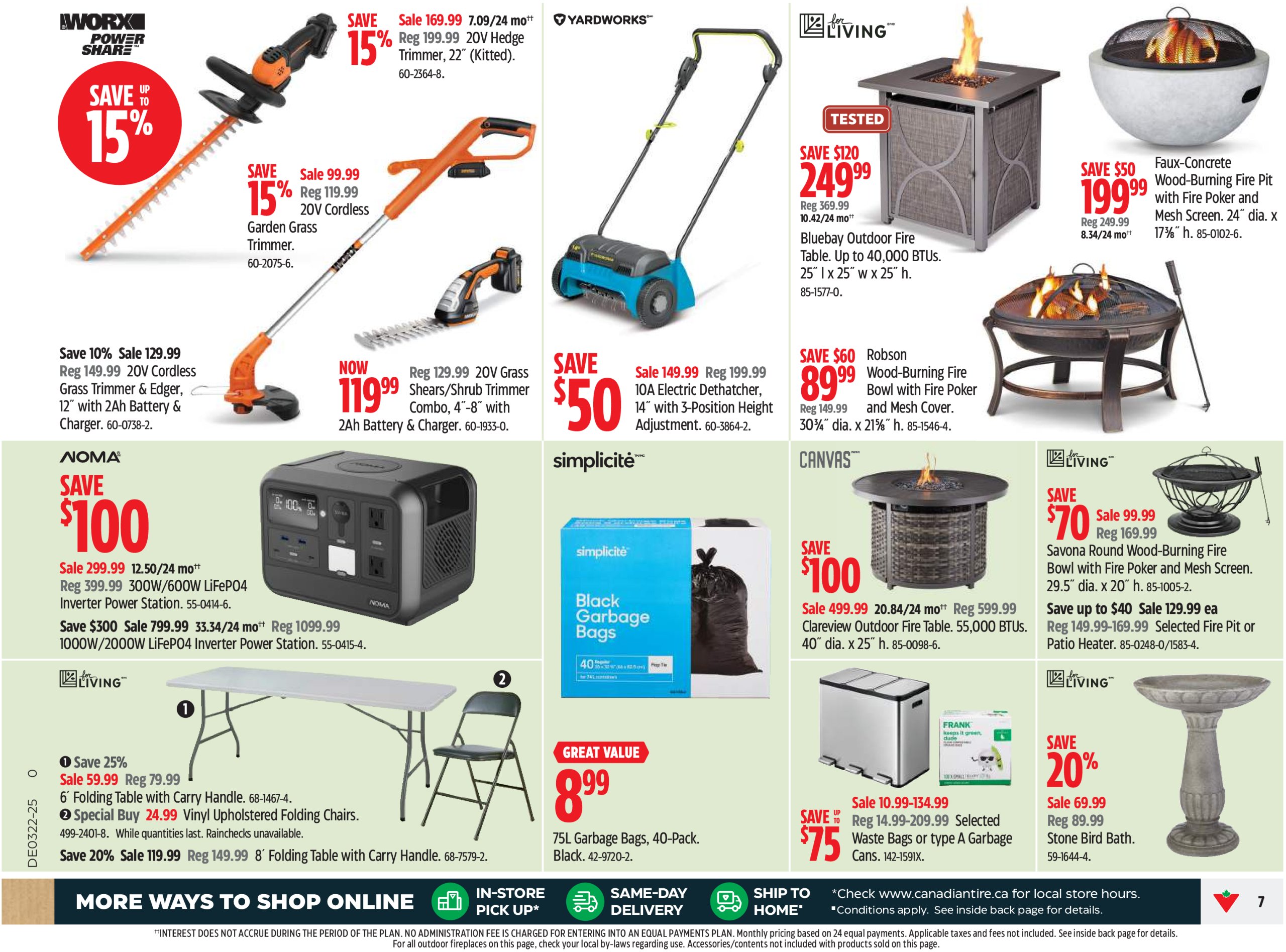 canadian-tire - Canadian Tire flyer valid from 05-22 - 05-28 - page: 7 canadian-tire - Canadian Tire flyer valid from 05-22 - 05-28 - page: 7