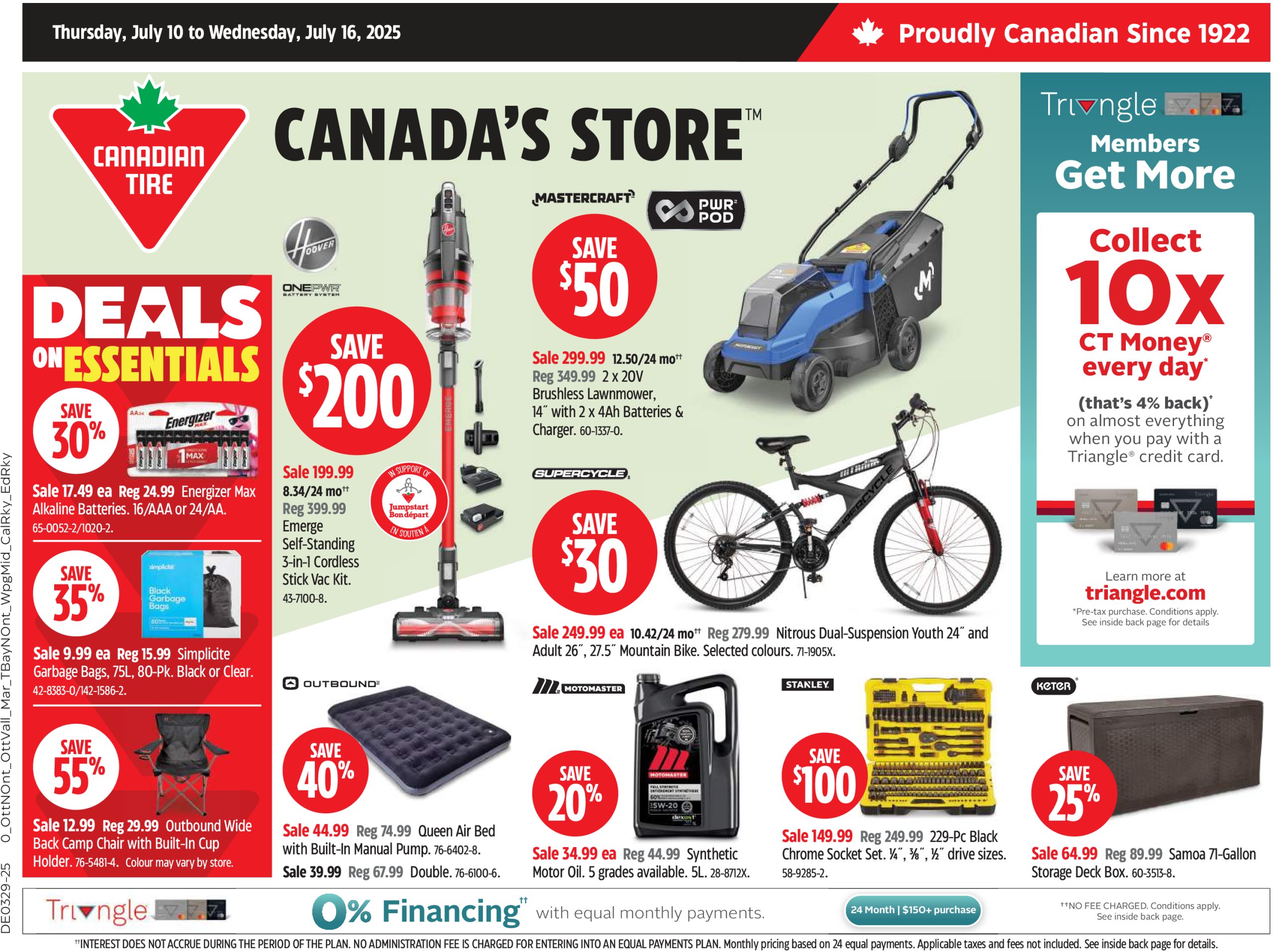 canadian-tire - Canadian Tire flyer valid from 07-10 - 07-16