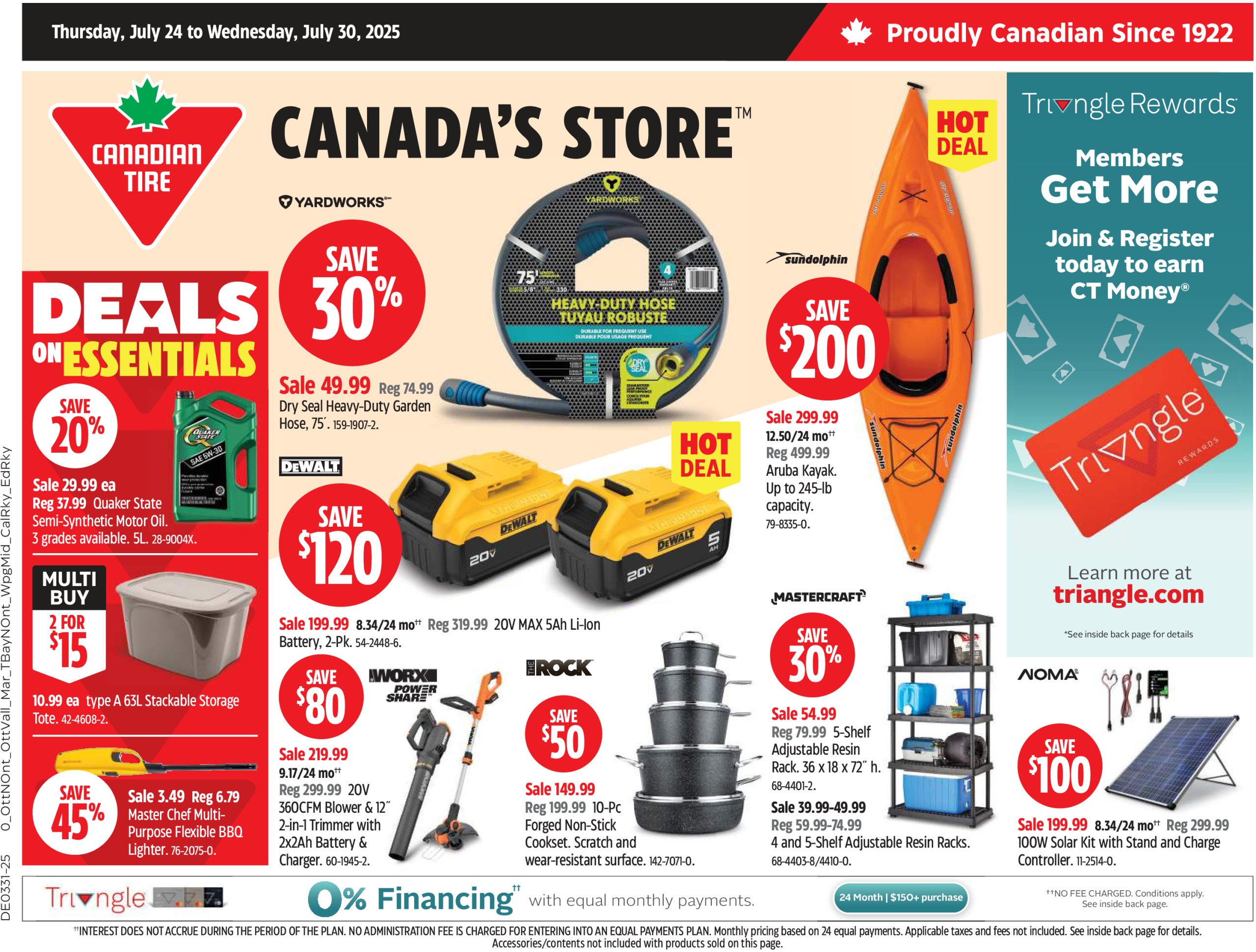 canadian-tire - Canadian Tire flyer valid from 07-24 - 07-30