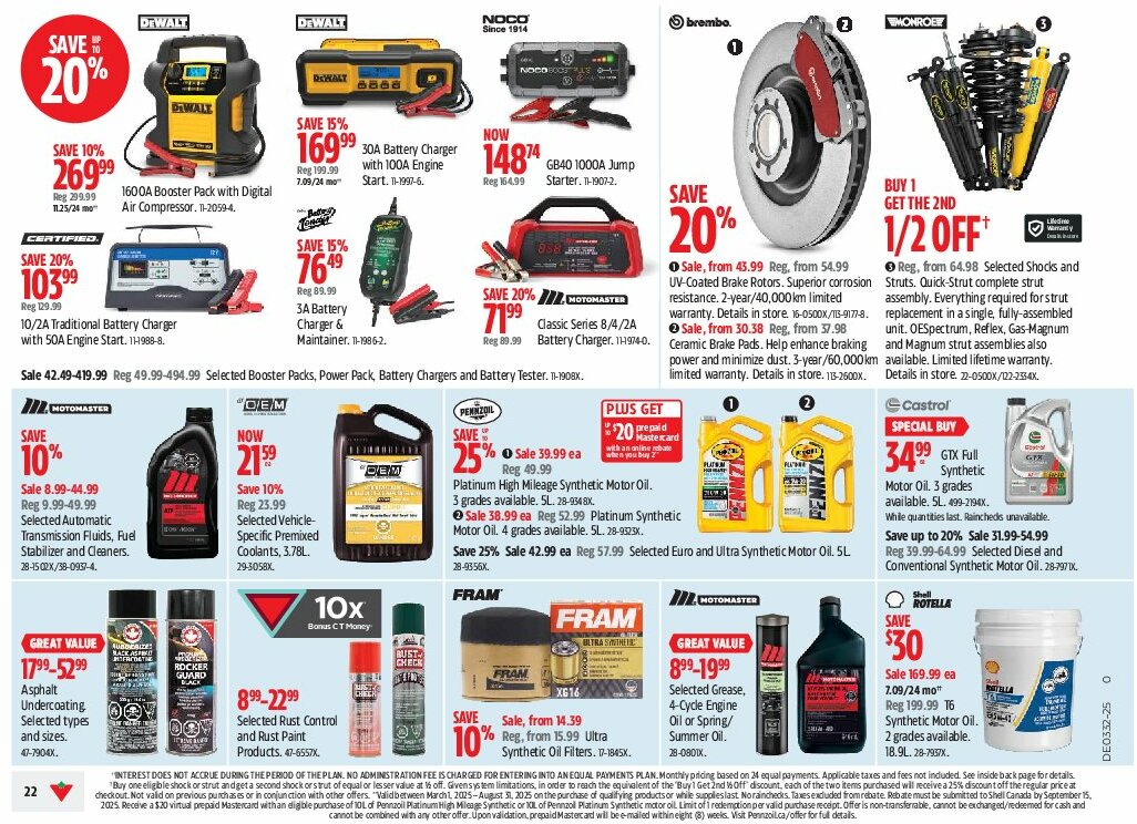 canadian-tire - Canadian Tire flyer valid from 07-31 - 08-06 - page: 22