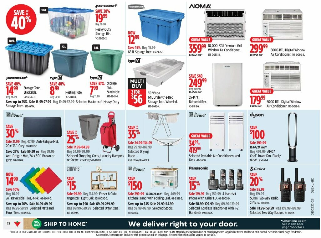 canadian-tire - Canadian Tire flyer valid from 07-31 - 08-06 - page: 12