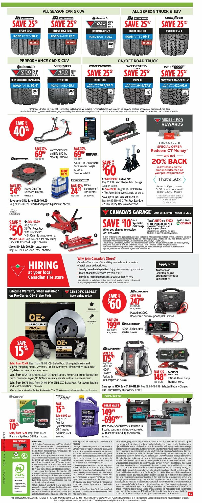 canadian-tire - Canadian Tire flyer valid from 08-07 - 08-13 - page: 13