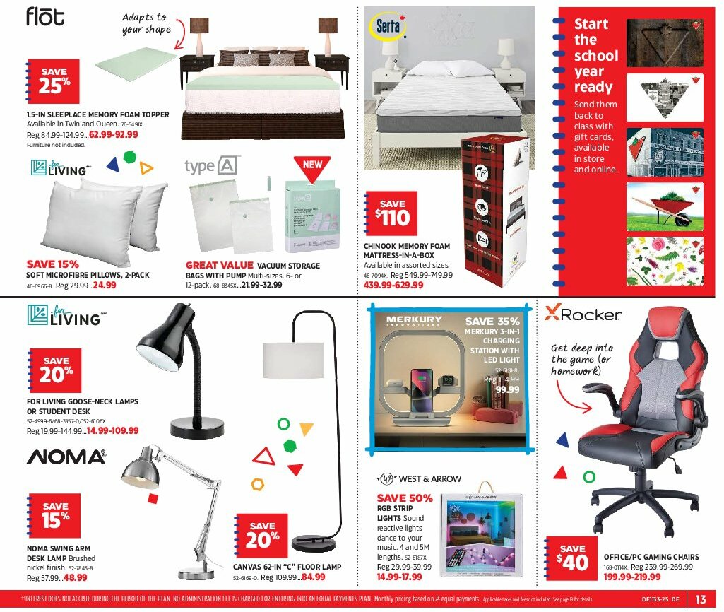 canadian-tire - Canadian Tire - Back to Class flyer valid from 08-07 - 08-27 - page: 13