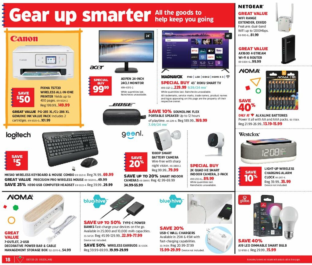 canadian-tire - Canadian Tire - Back to Class flyer valid from 08-07 - 08-27 - page: 18