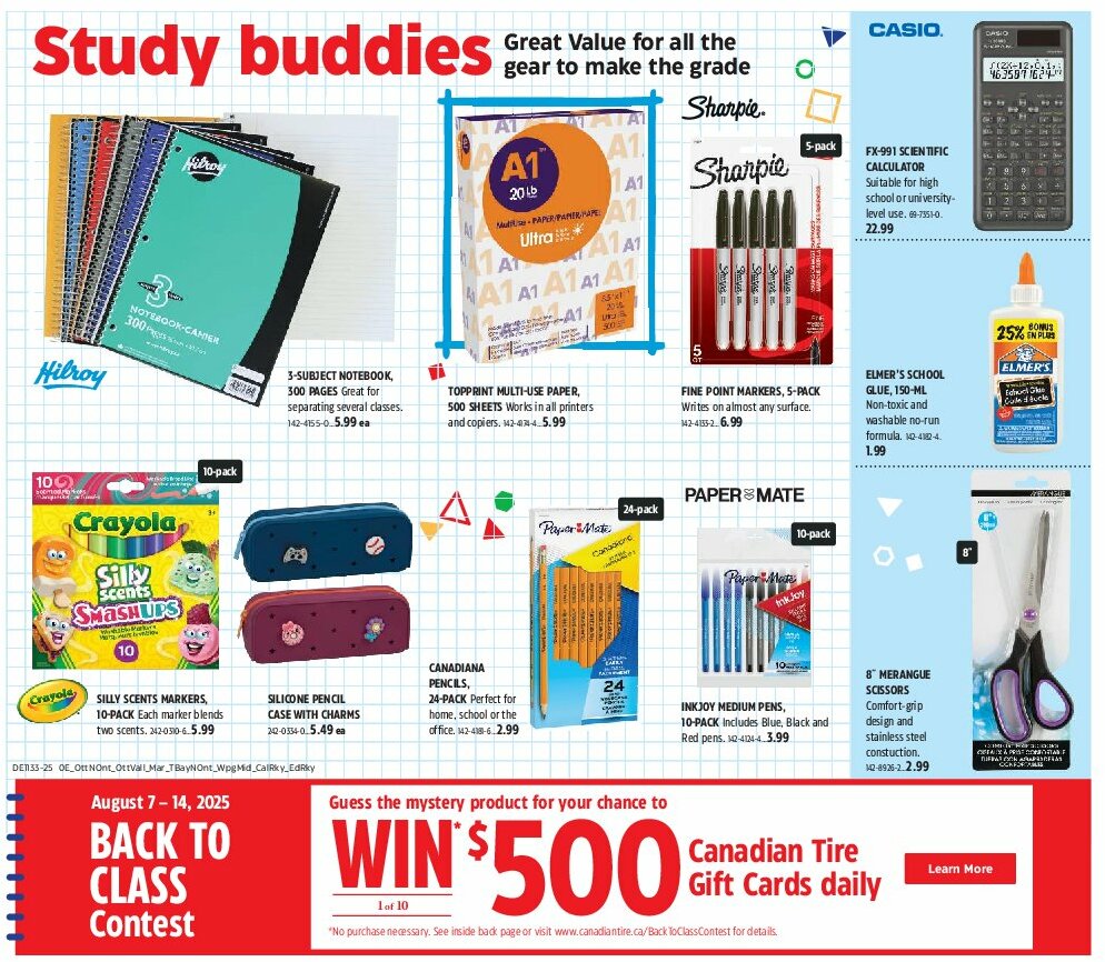 canadian-tire - Canadian Tire - Back to Class flyer valid from 08-07 - 08-27 - page: 20