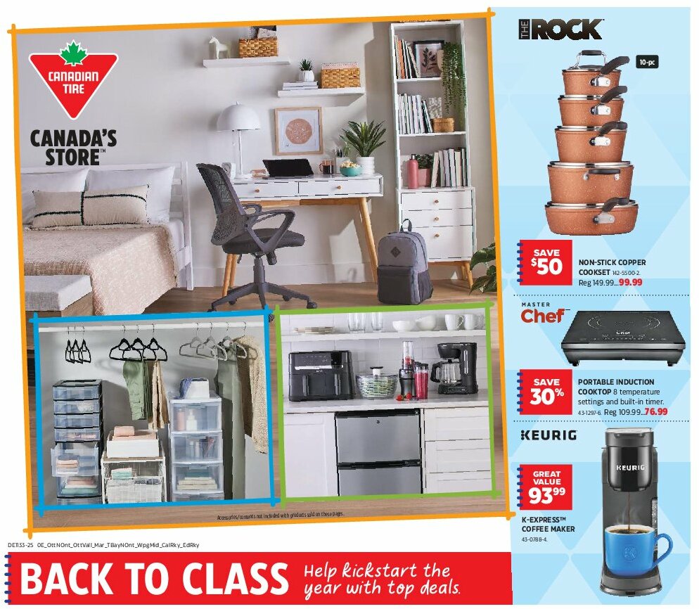 canadian-tire - Canadian Tire - Back to Class flyer valid from 08-07 - 08-27 - page: 1
