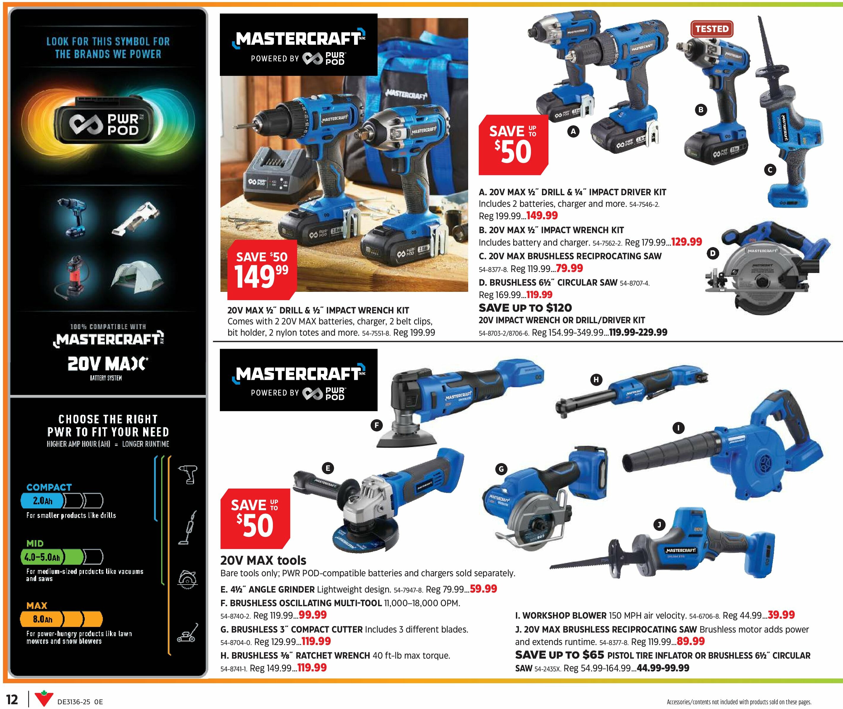 canadian-tire - Canadian Tire - The Ultimate Tool Guide flyer valid from 08-28 - 09-17 - page: 12