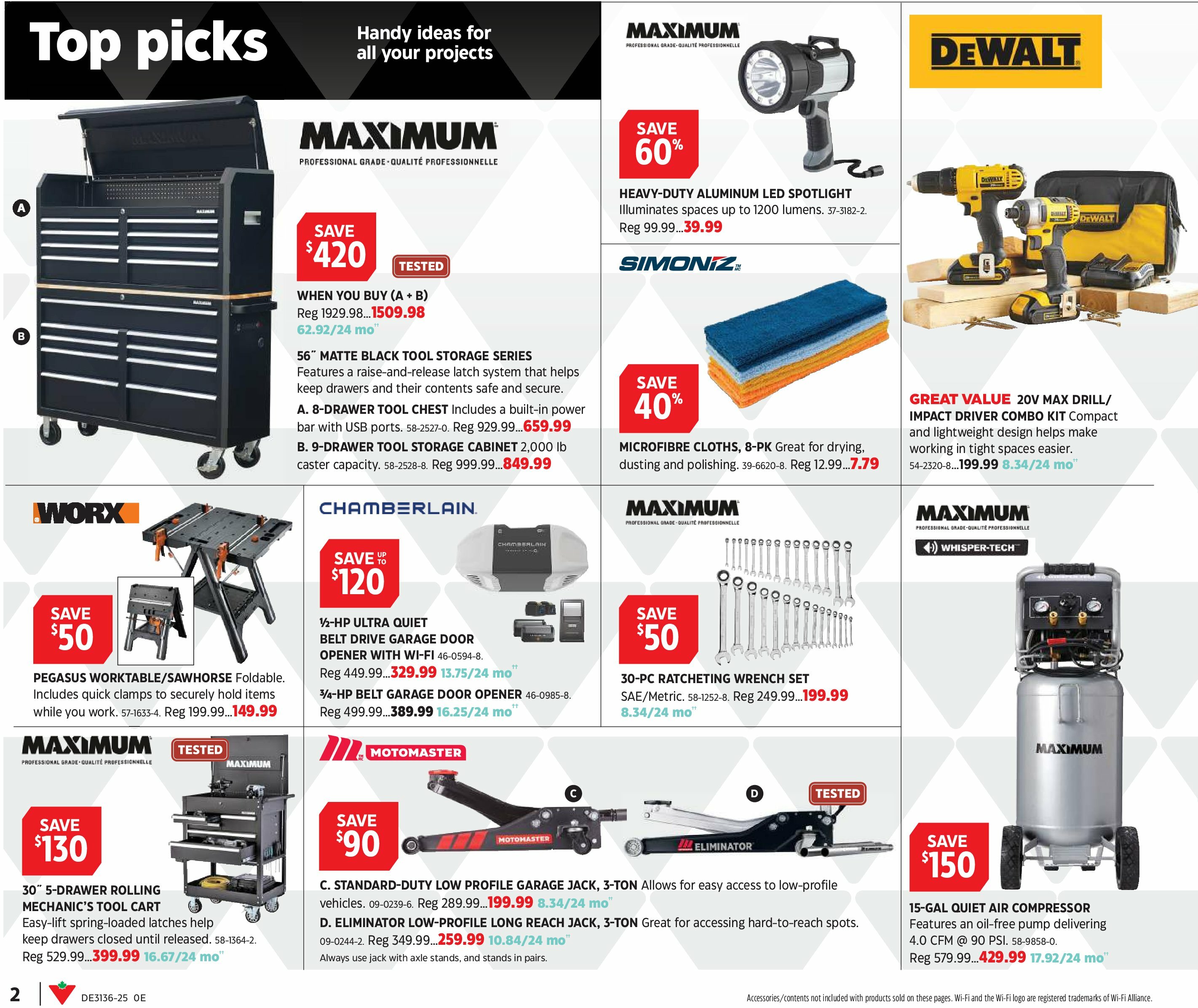 canadian-tire - Canadian Tire - The Ultimate Tool Guide flyer valid from 08-28 - 09-17 - page: 2