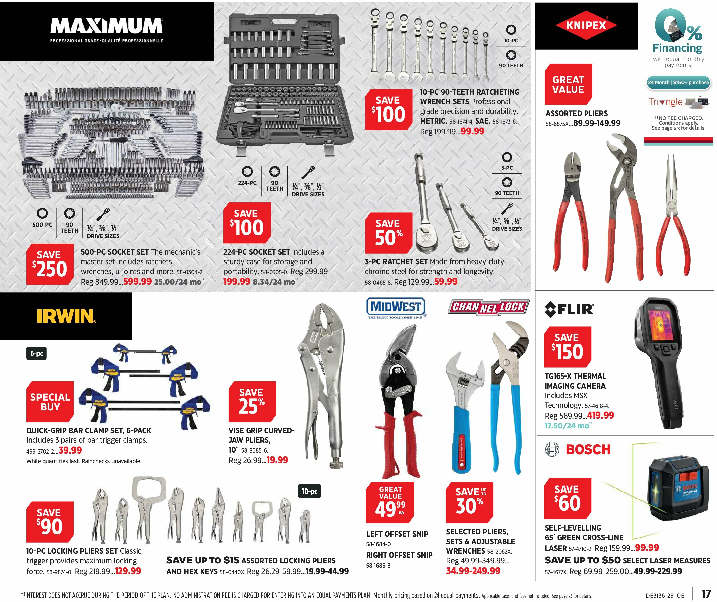 canadian-tire - Canadian Tire - The Ultimate Tool Guide flyer valid from 08-28 - 09-17 - page: 17